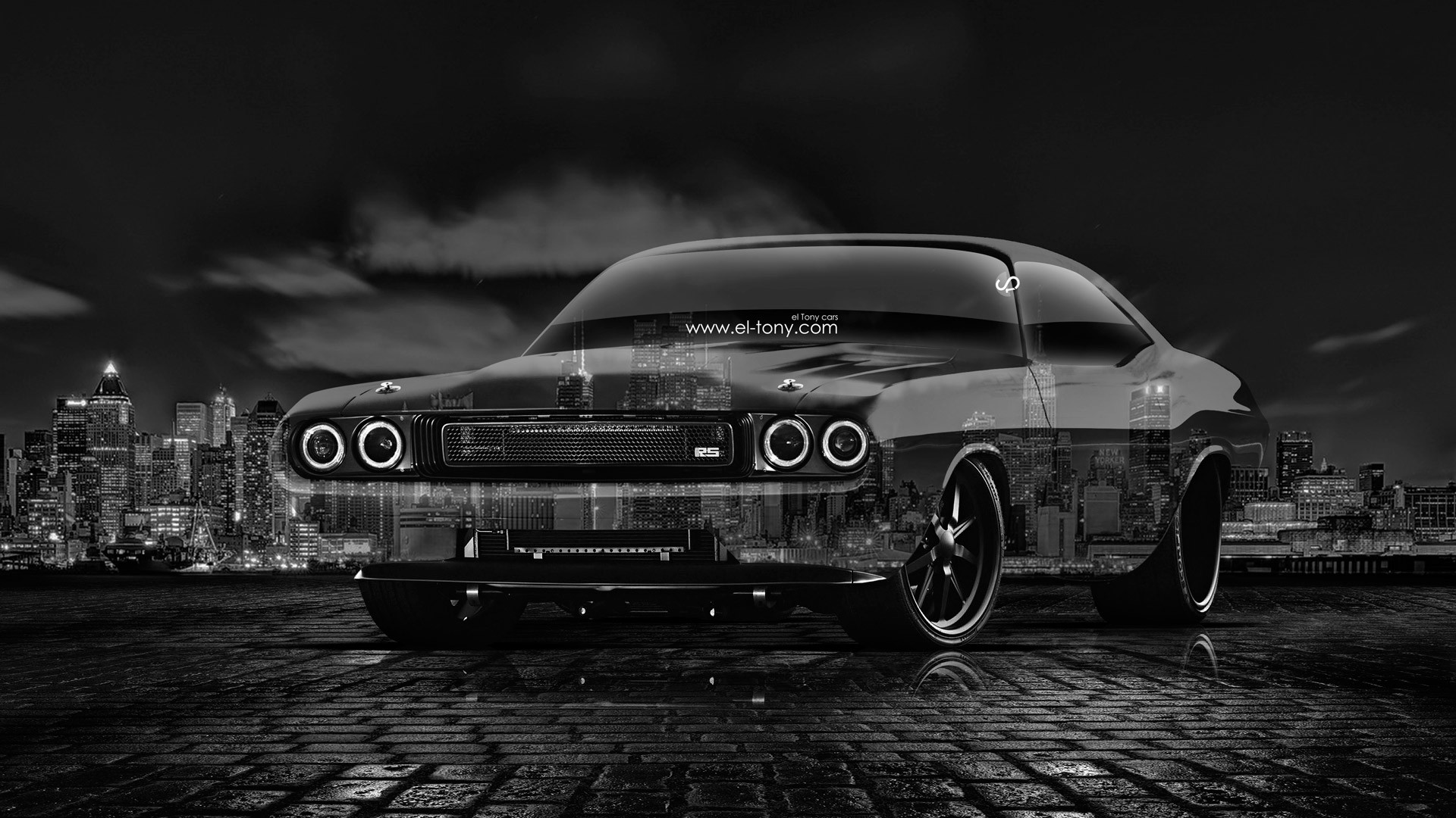 Image Black Dodge Challenger