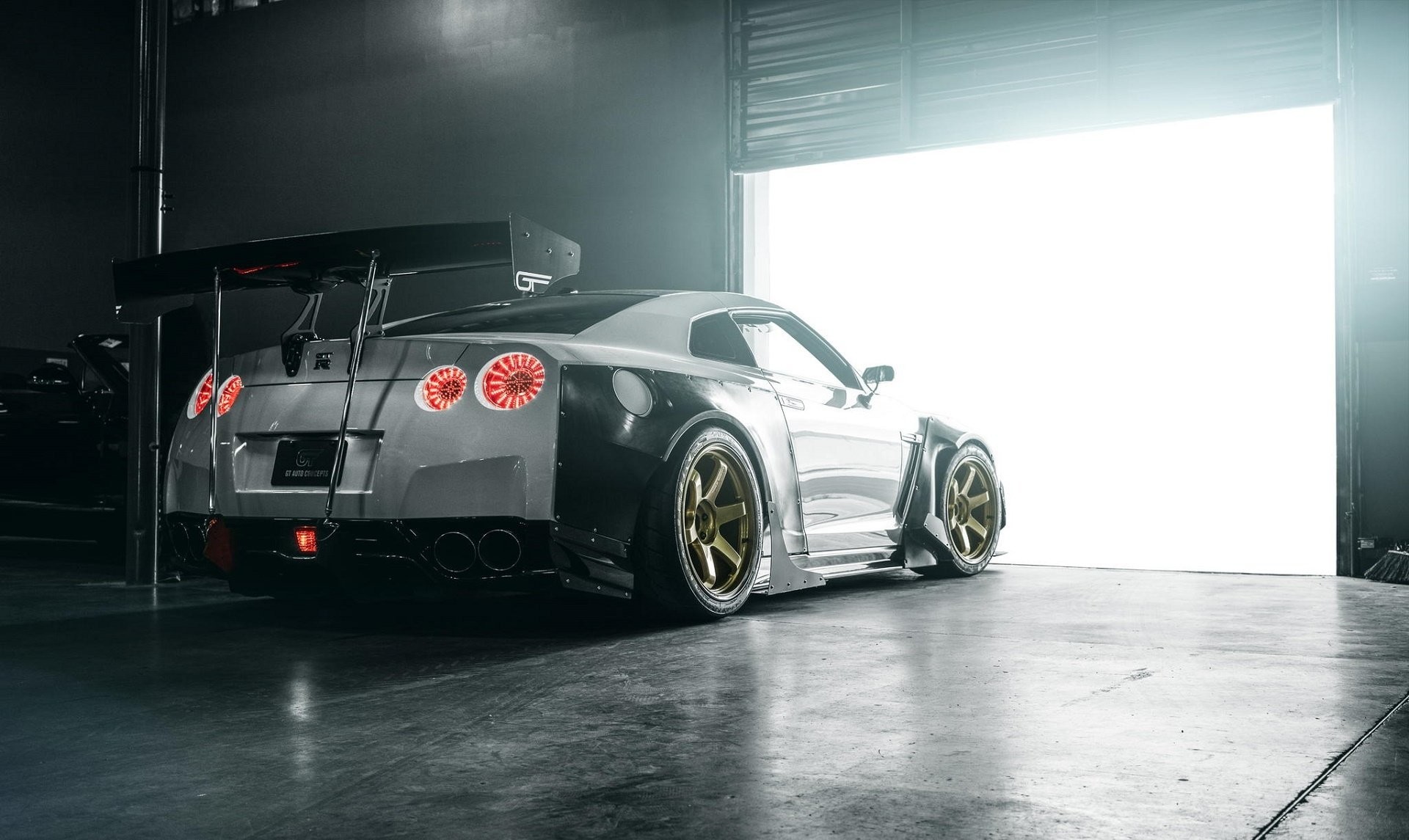 Nissan gt r rocket bunny gt auto concepts