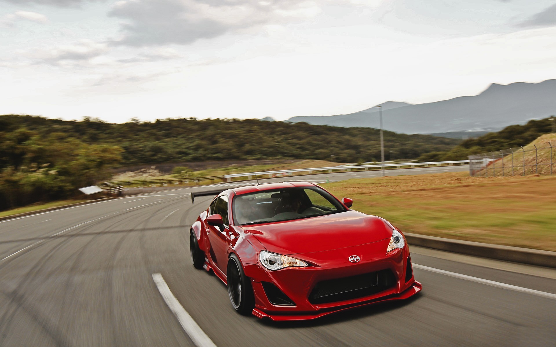 Scion FR S, Rocket Bunny, Car, Red Cars, Widebody Wallpapers HD / Desktop and Mobile Backgrounds