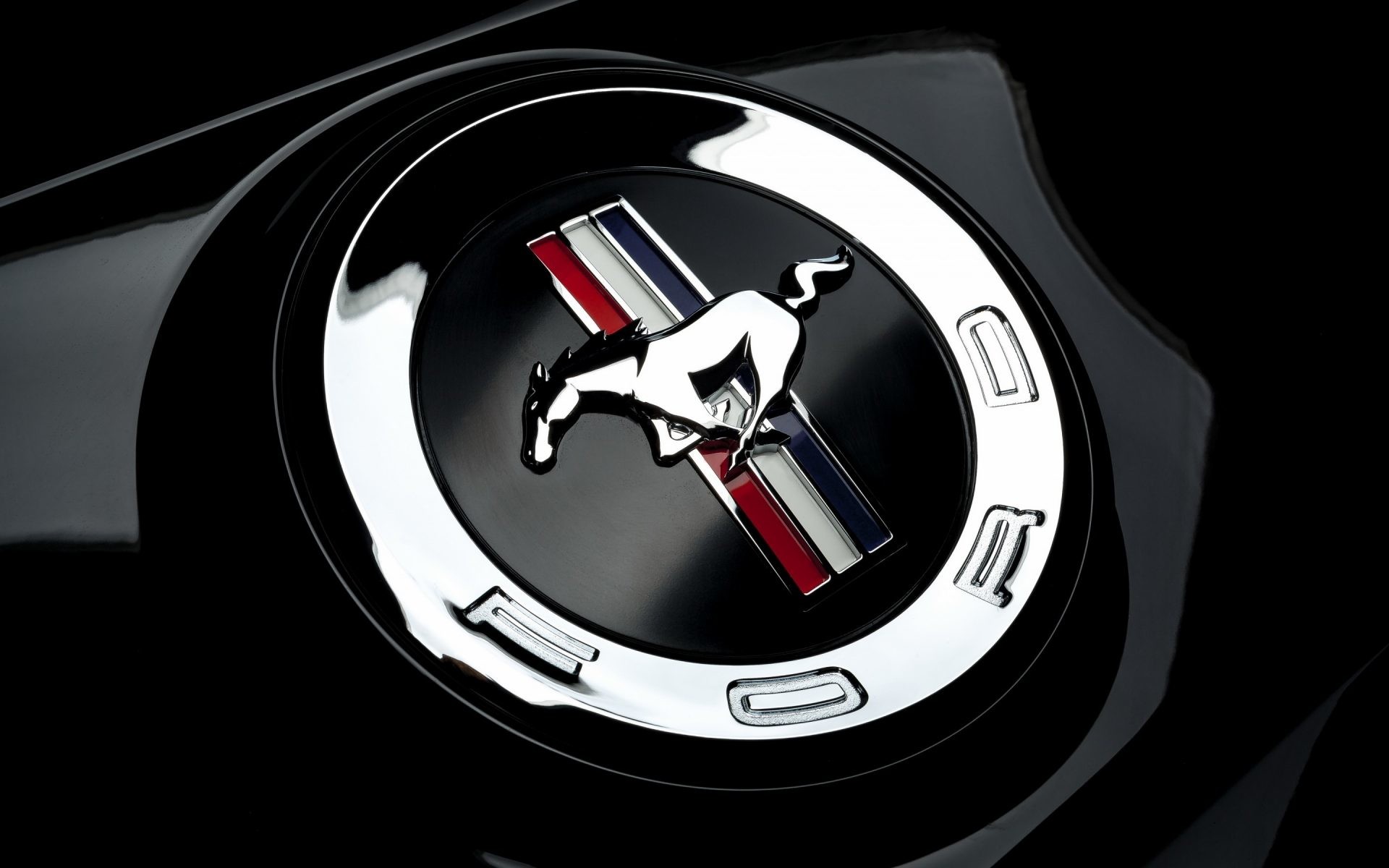 Ford Mustang Emblem 4k HD Wallpaper