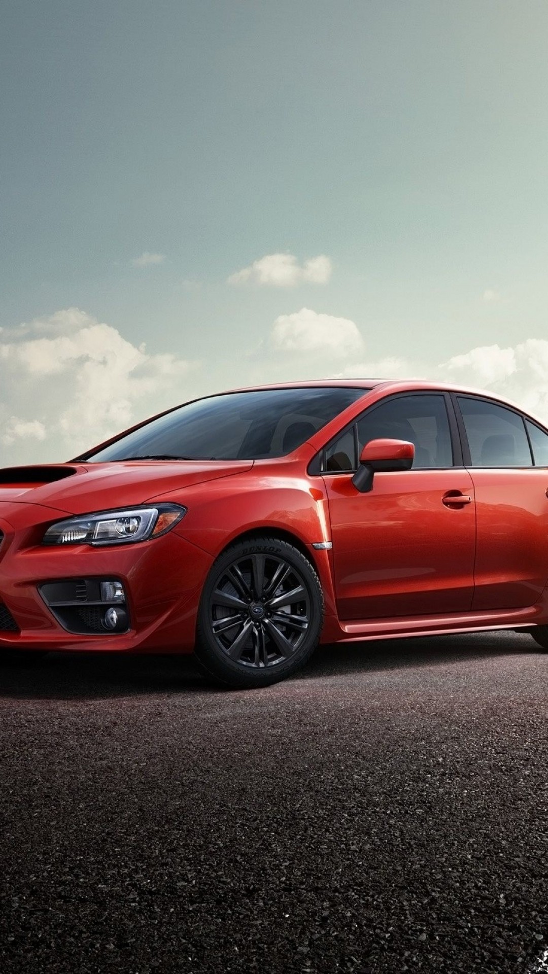 Wallpaper subaru impreza, wrx sti, 2015, red, track