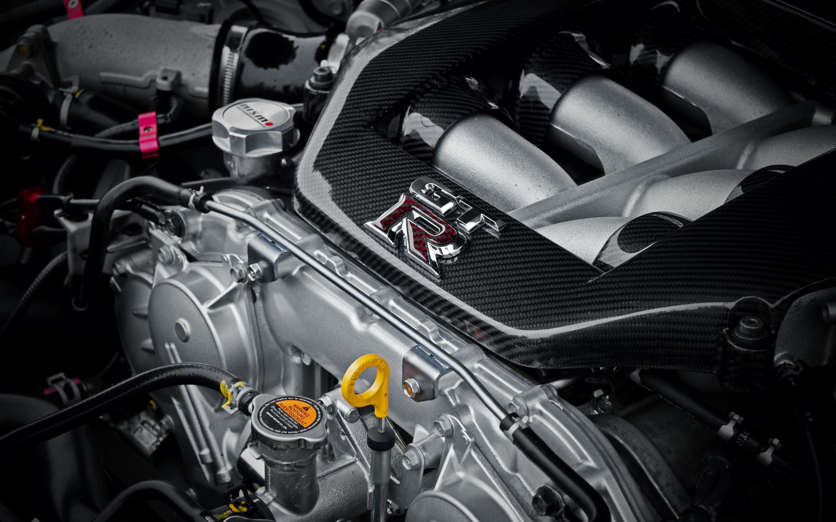 4K HD Wallpaper Nissan GTR Engine