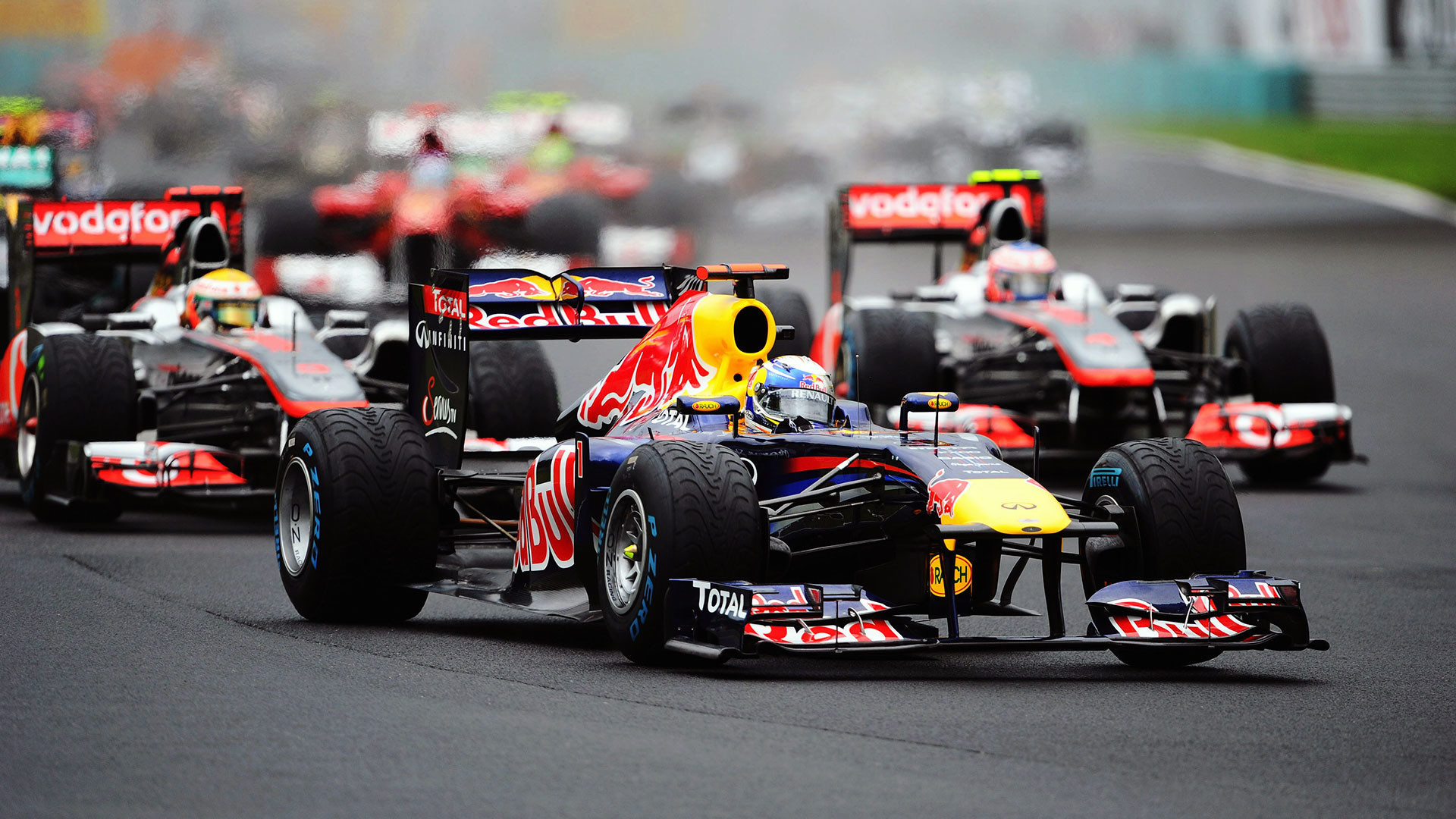 Sebastian Vettel, Red Bull RB7 …