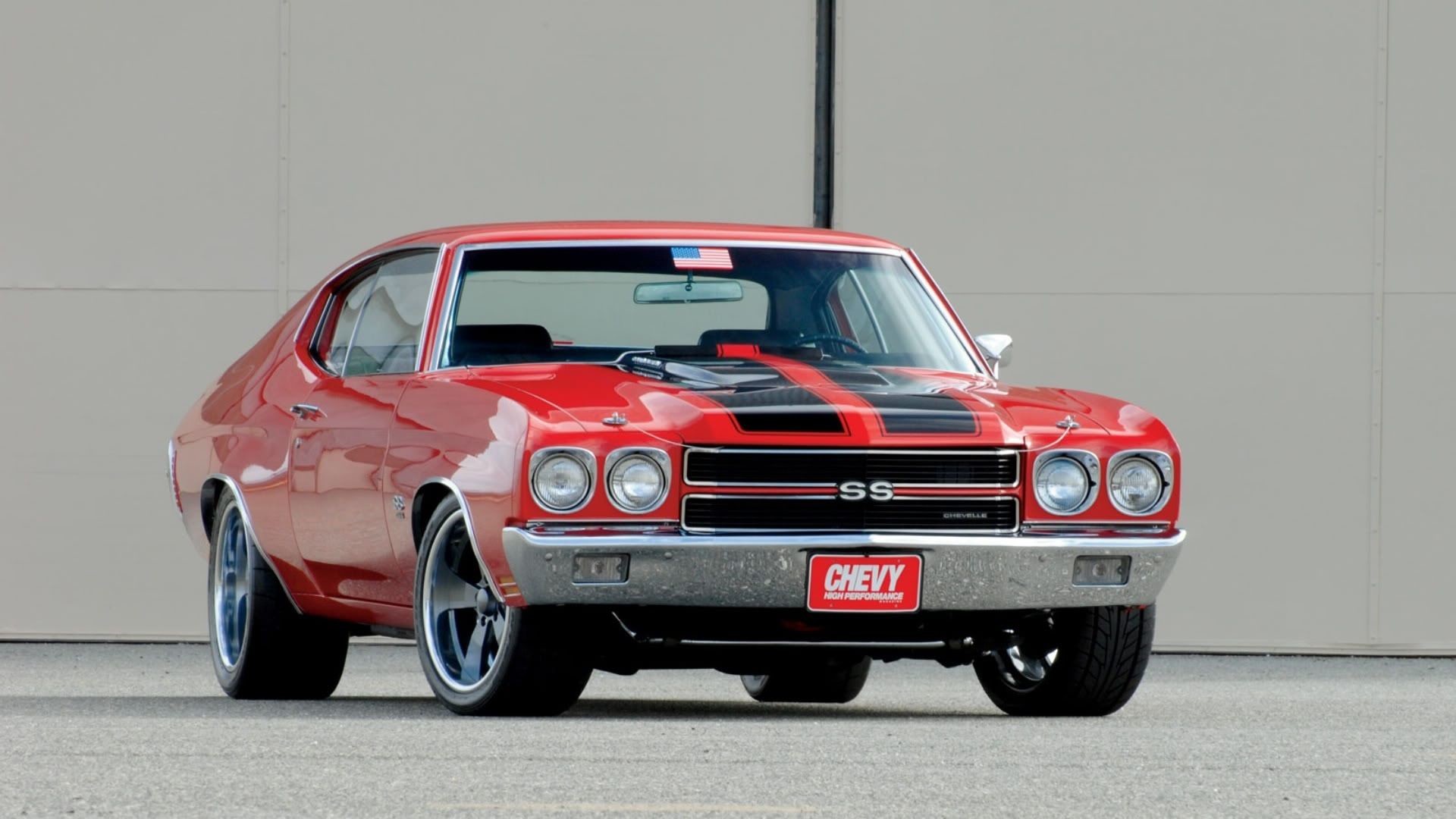 1970 Red Chevy Chevelle SS 454 wallpaper 37008