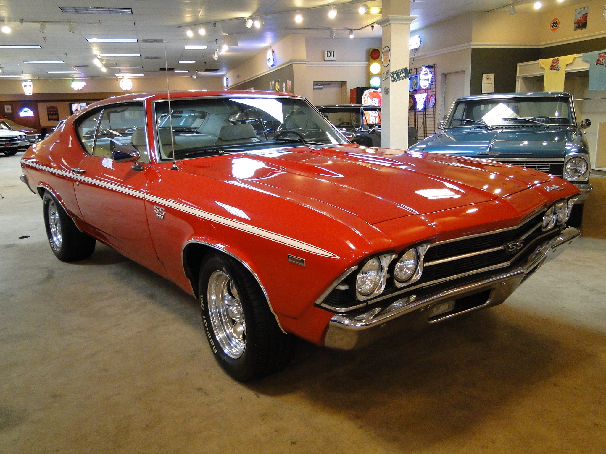 1969 Chevelle SS red