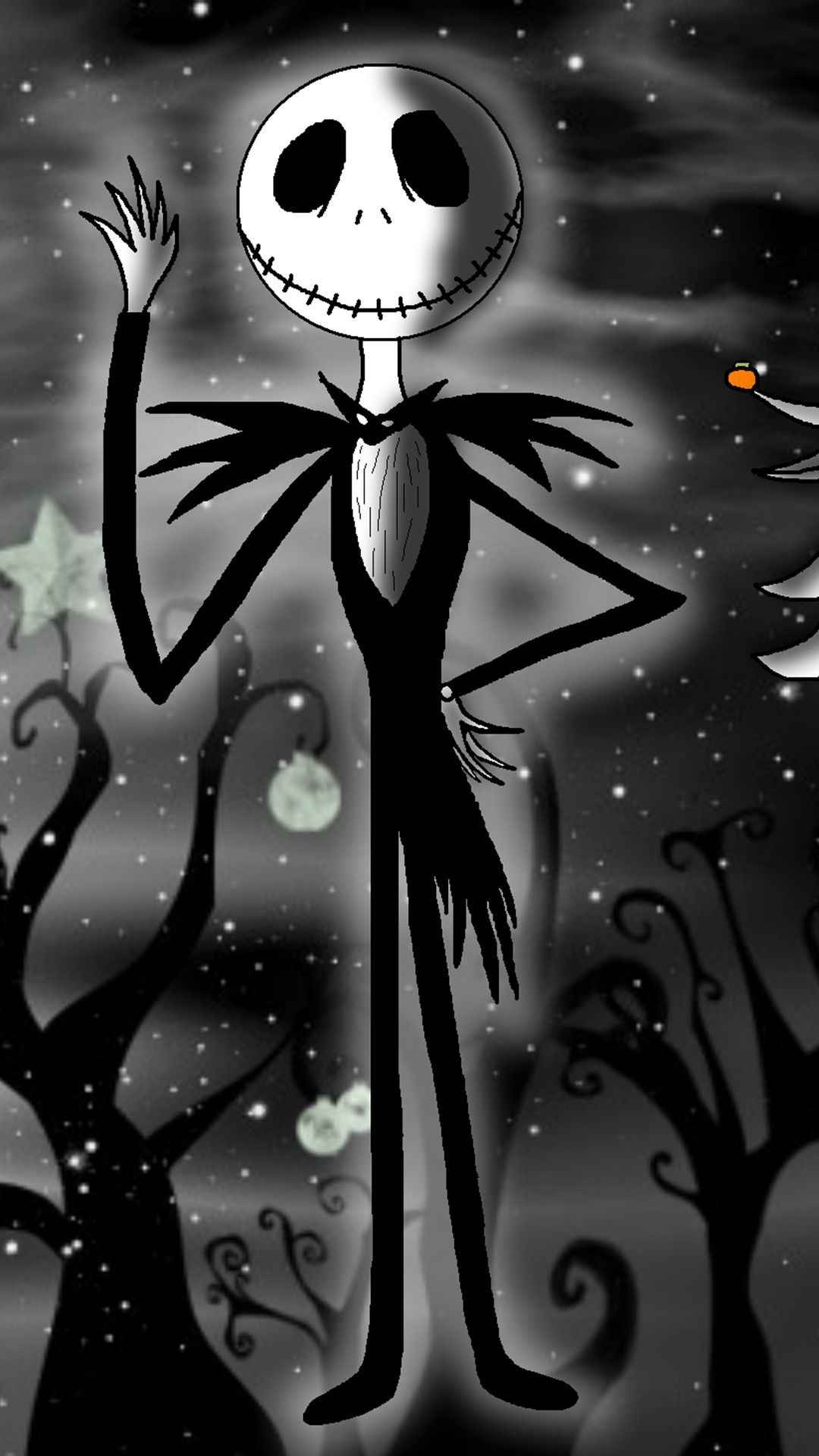Jack Skellington cartoon halloween HD phone wallpaper  Peakpx