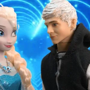 Elsa and Jack Frost