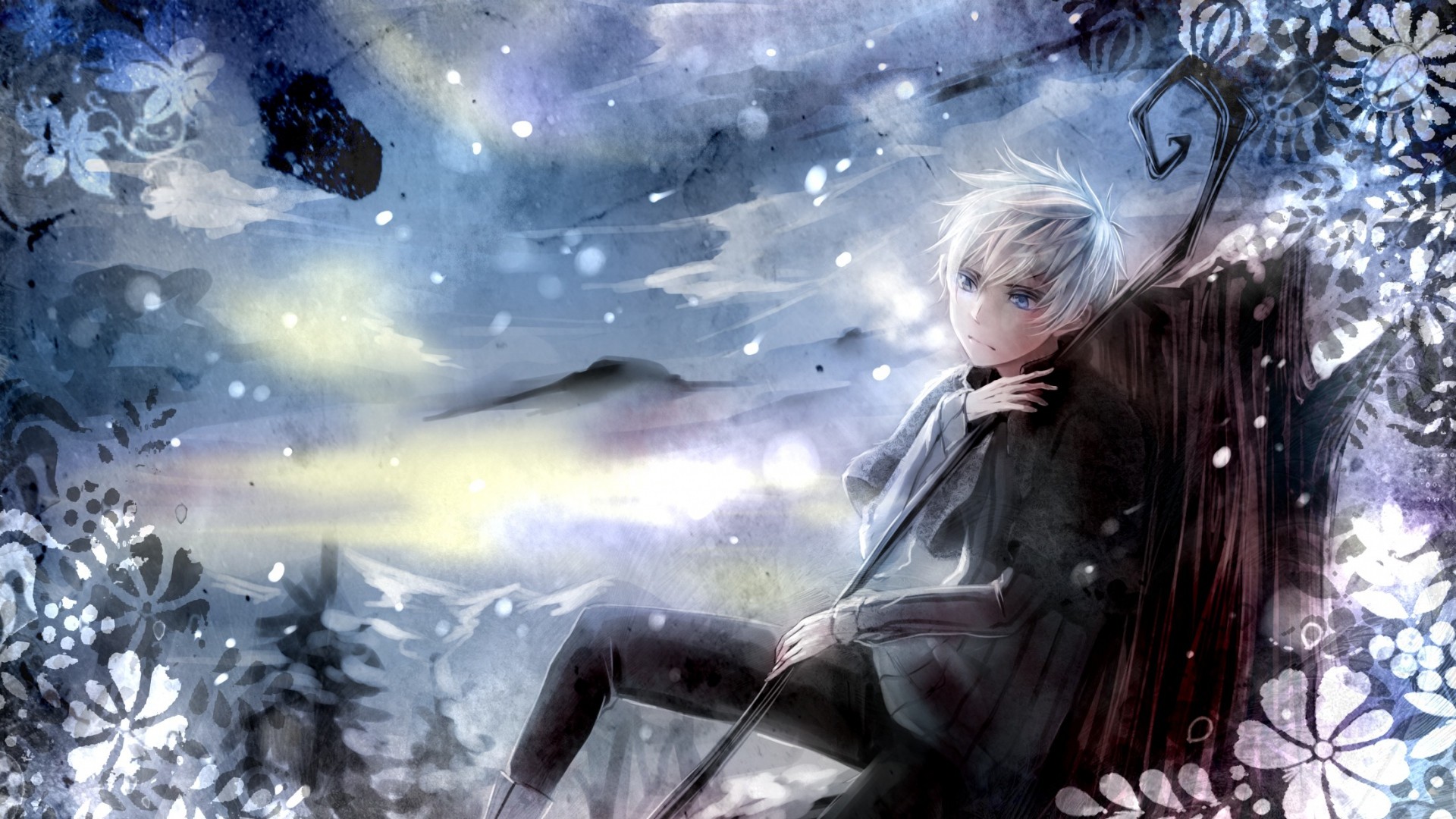 Preview wallpaper keepers of dreams, jack frost, character, art 1920×1080