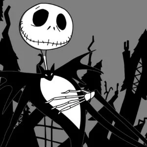 Jack Skellington and Sally