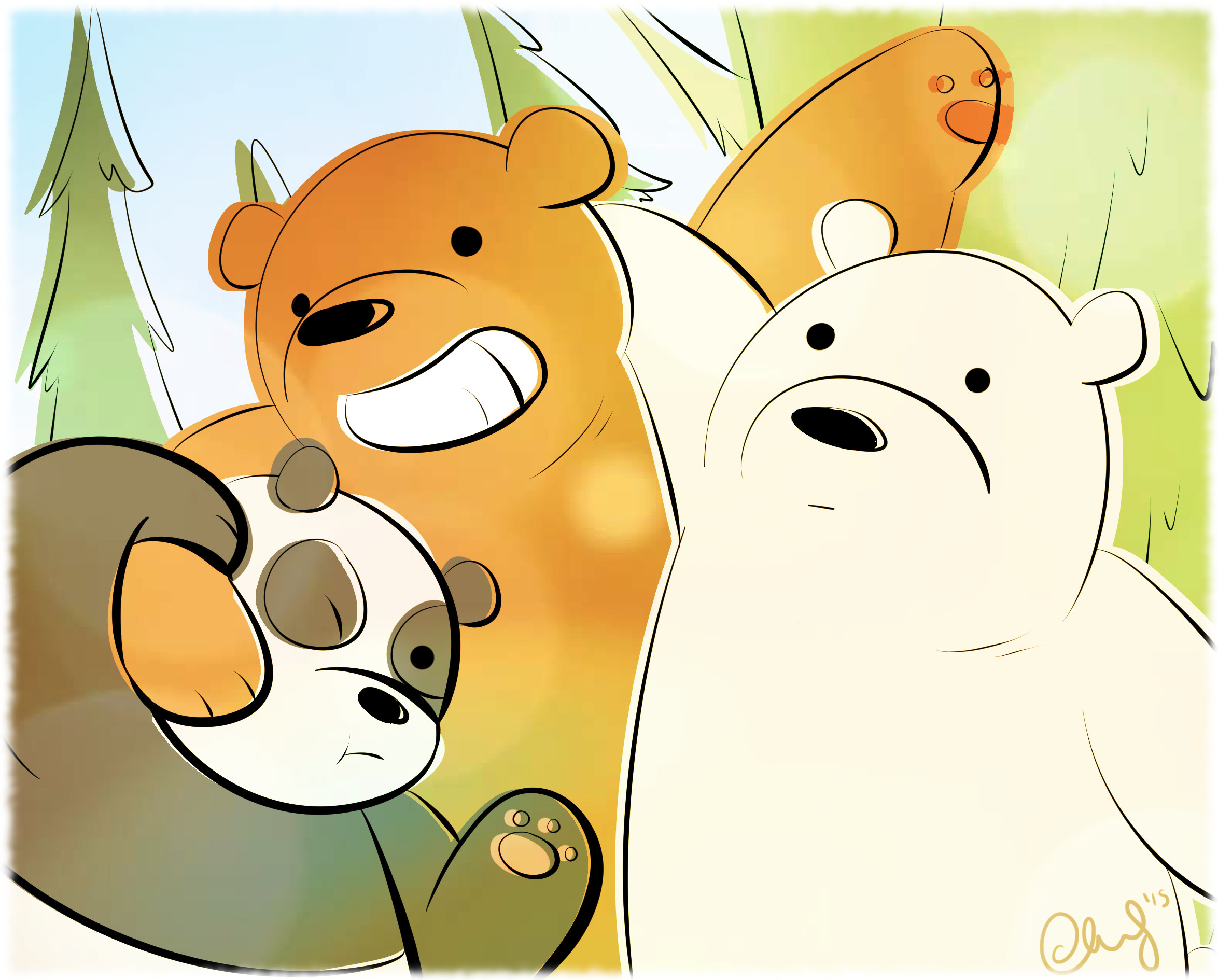 We Bare Bears by ccucco We Bare Bears by ccucco