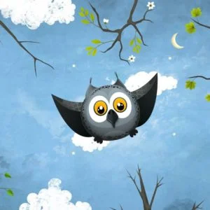 Cute Cartoon Owl