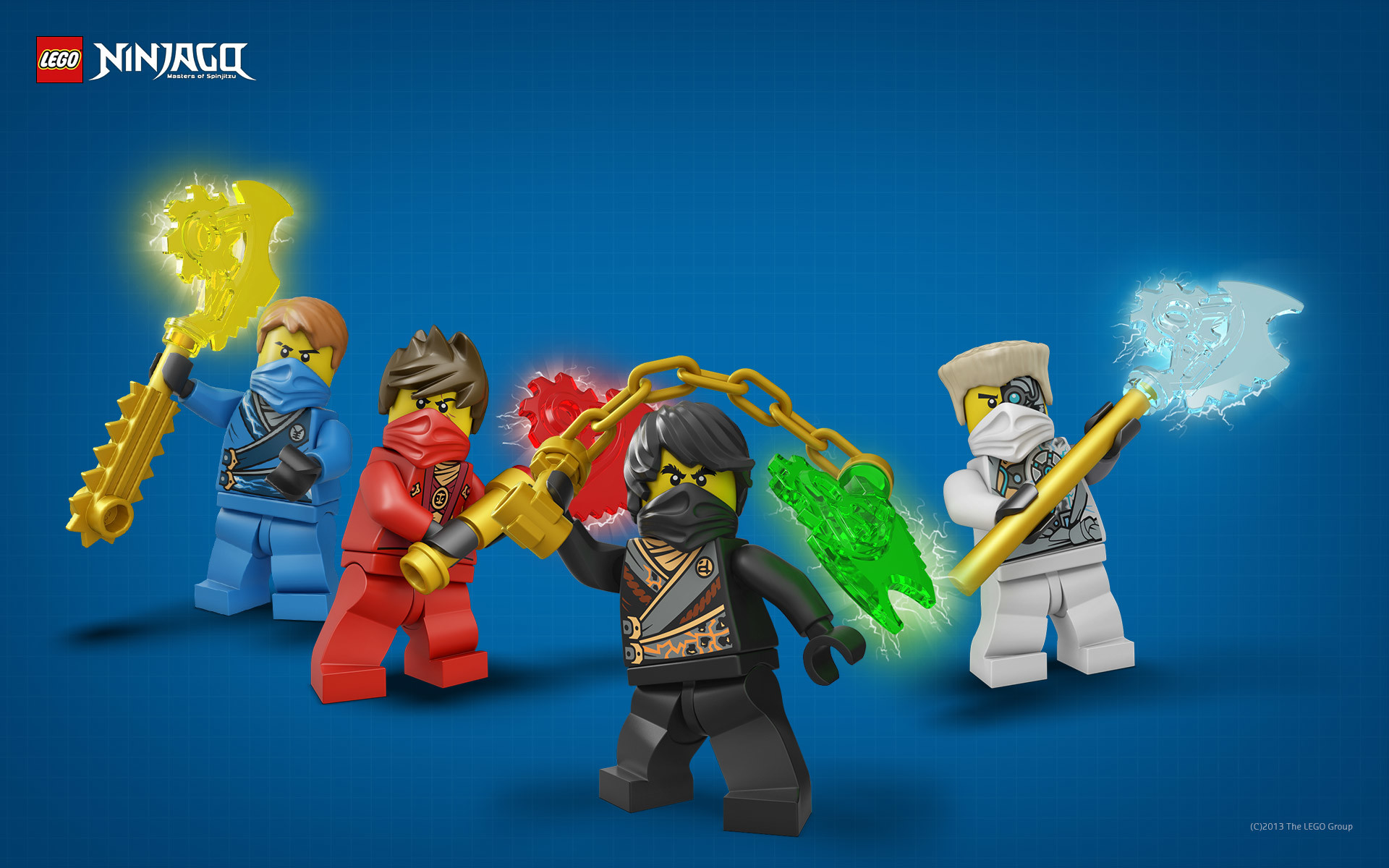 Wallpaper LEGO Ninjago – Ninjas