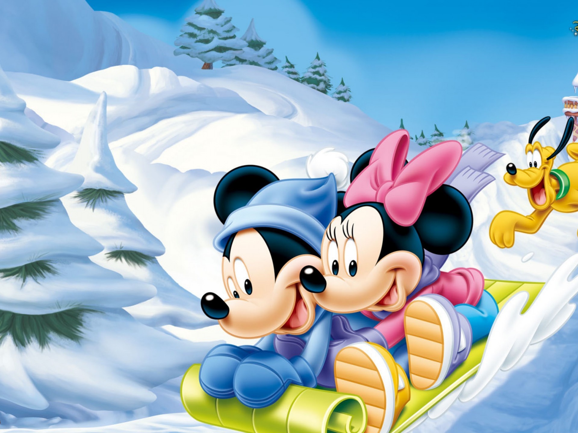 Mickey Mouse Valentines Day Widescreen Wallpapers 113361 - Baltana
