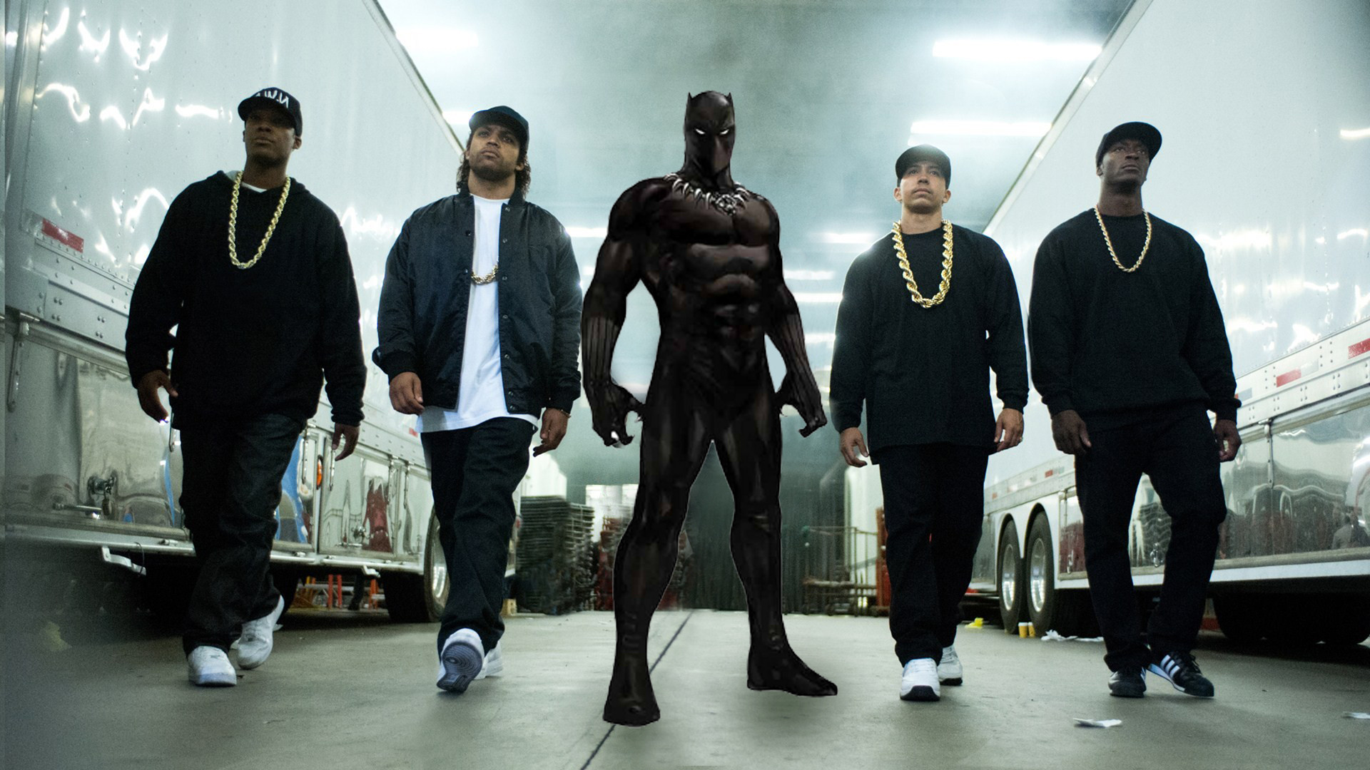 Straight outta compton black panther