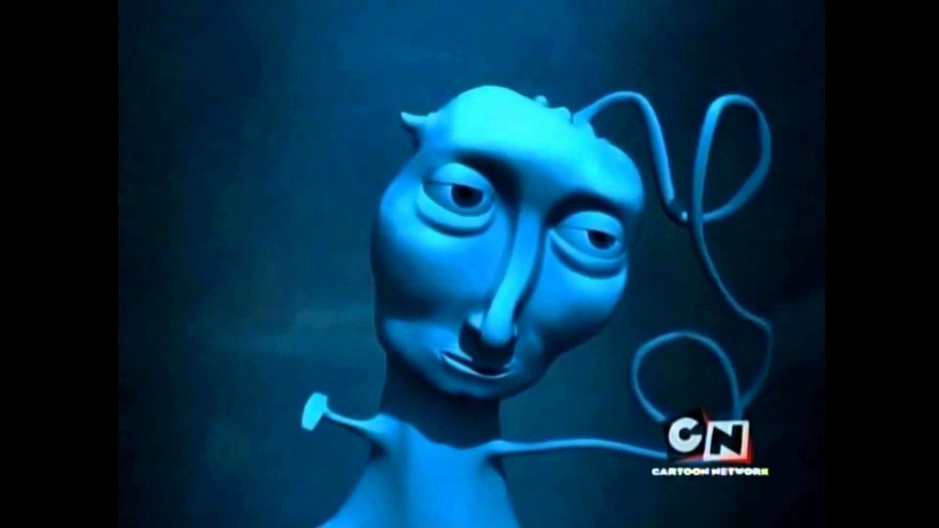 Perfect Cell reacts to the blue creature from Courage The Cowardly Dog