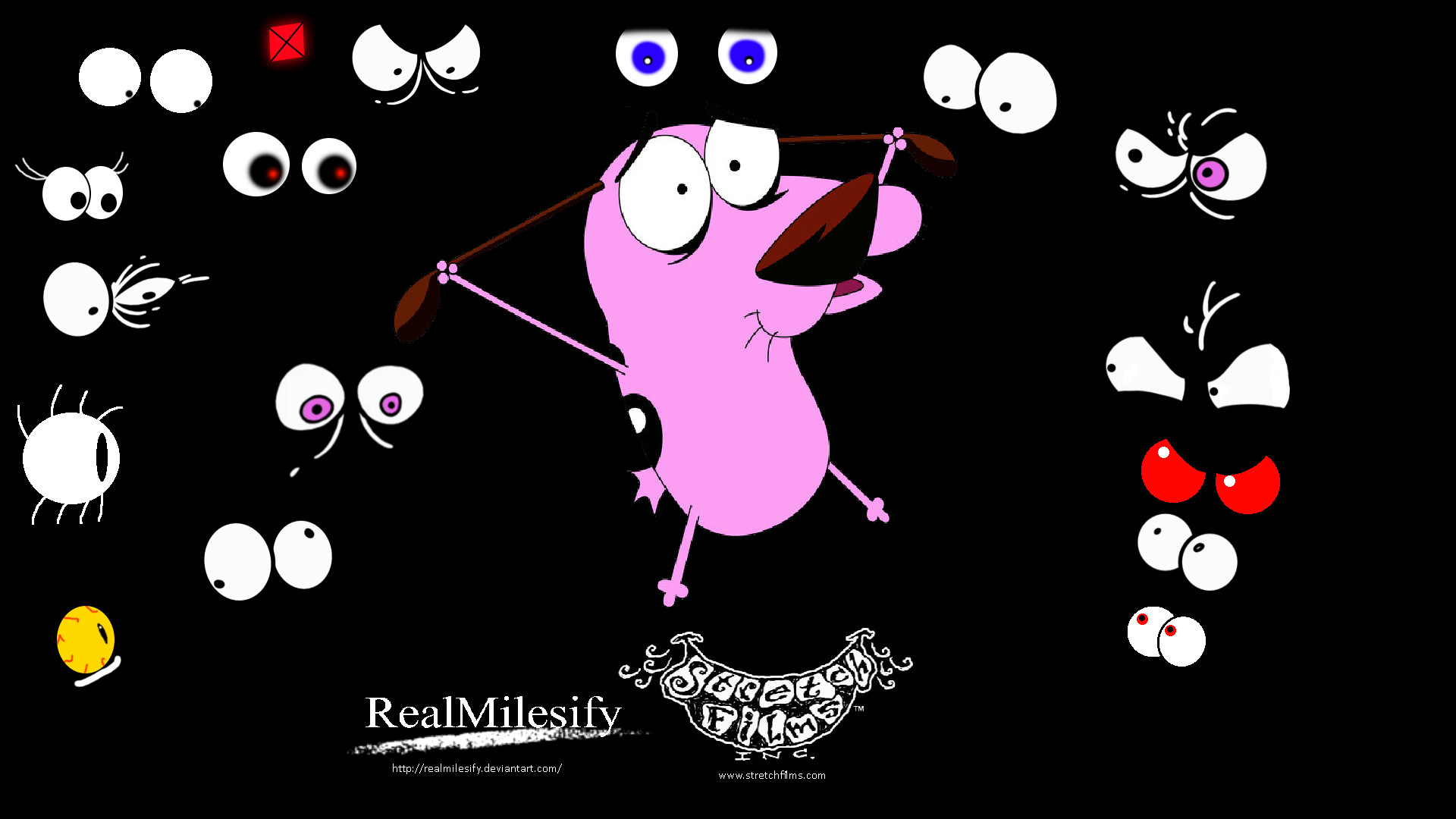 Courage the Cowardly Dog by RealMilesifyWorld64 Courage the Cowardly Dog by RealMilesifyWorld64