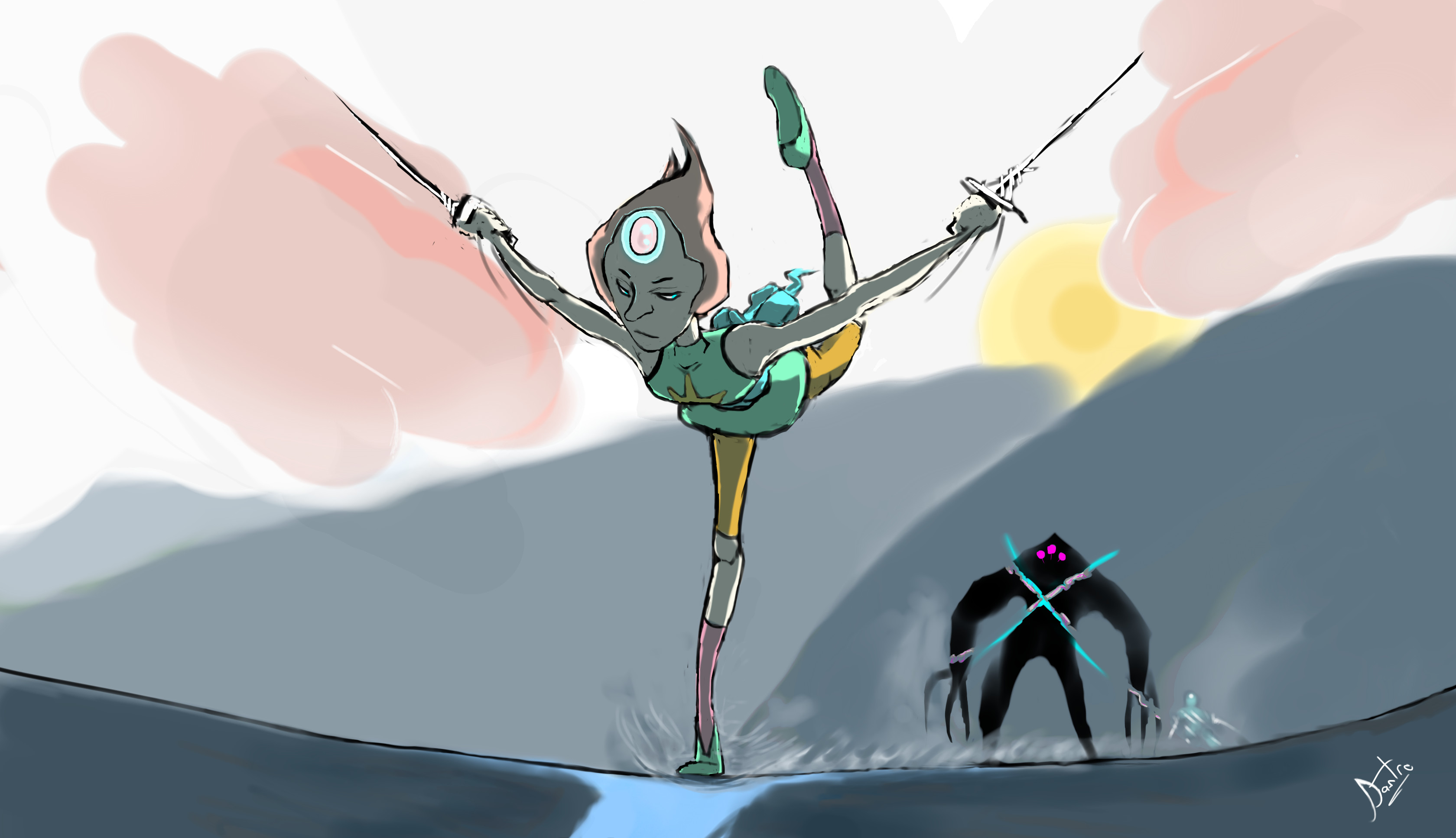 Pearl Strike Steven Universe by Dastro