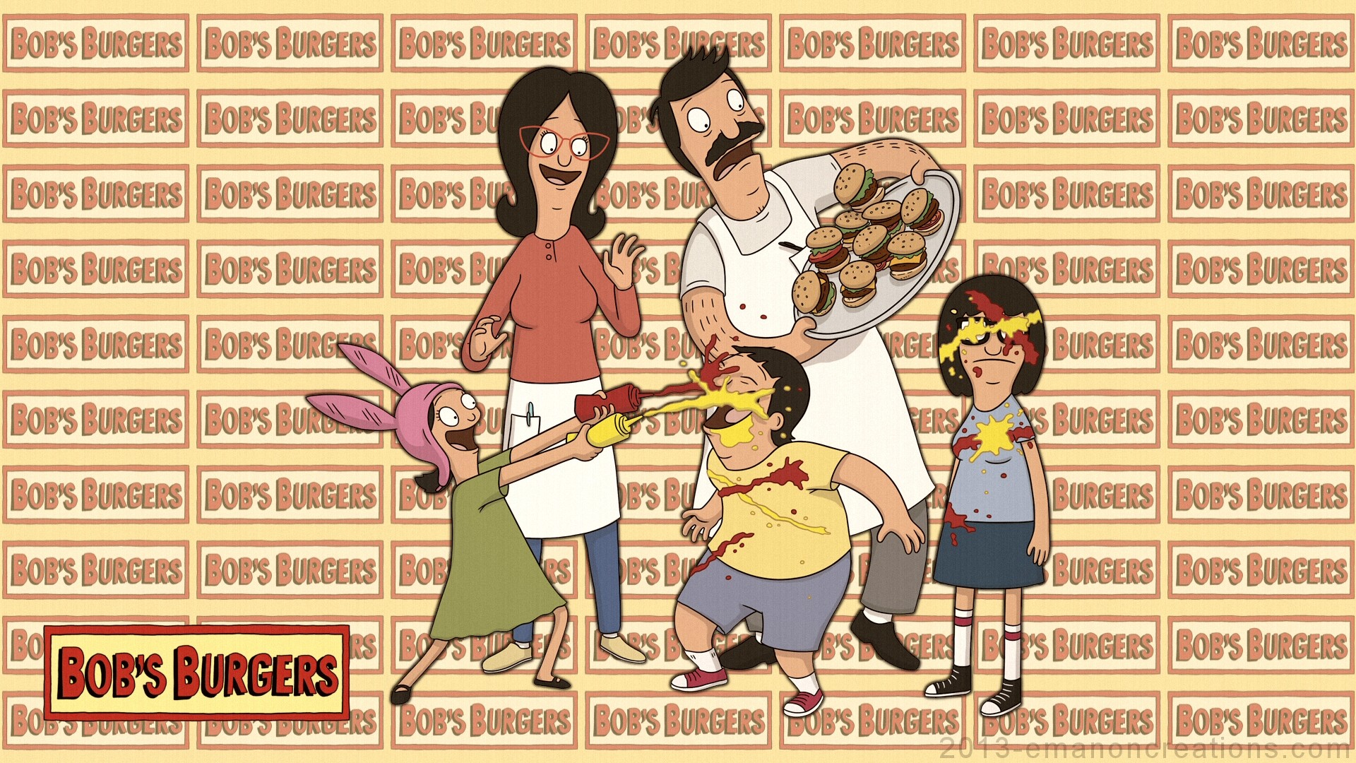Wallpaper and background bobs burgers geek pen pals