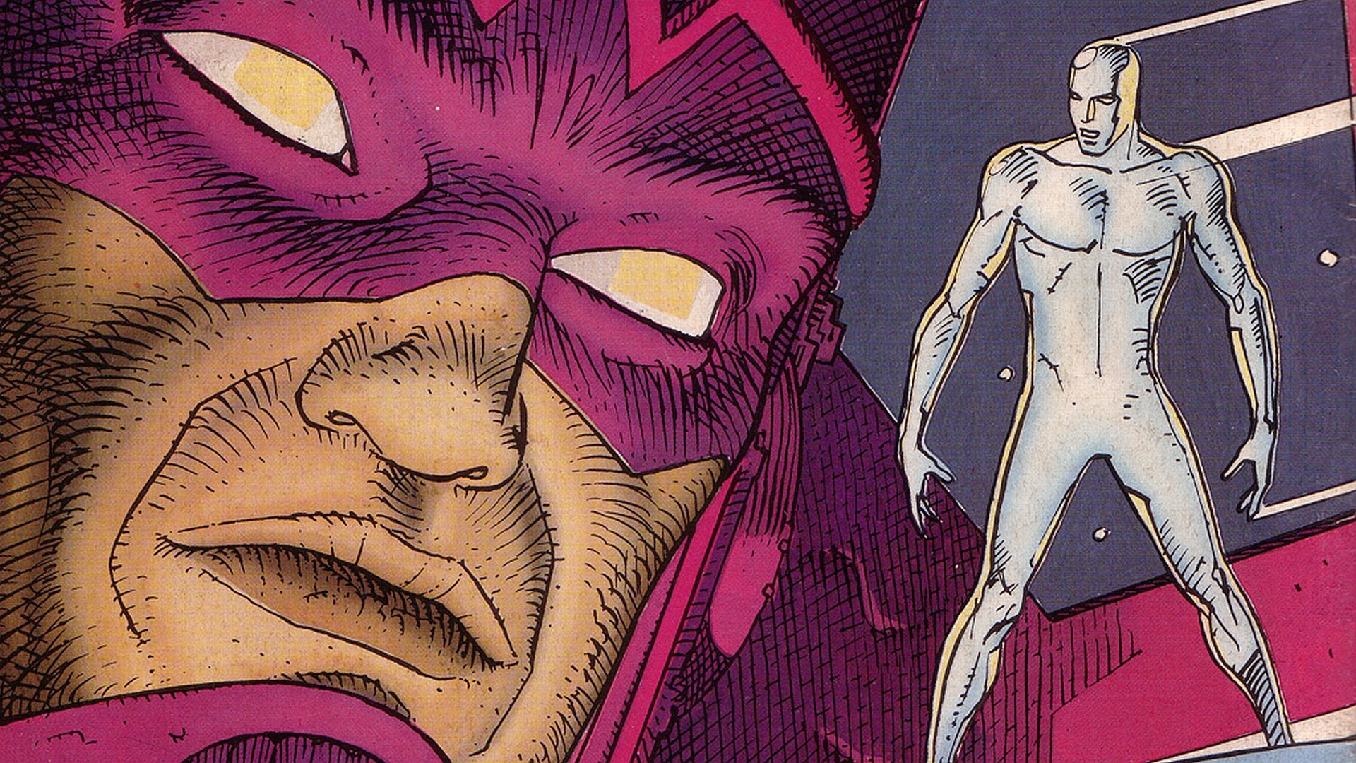Comics – Silver Surfer Galactus Wallpaper