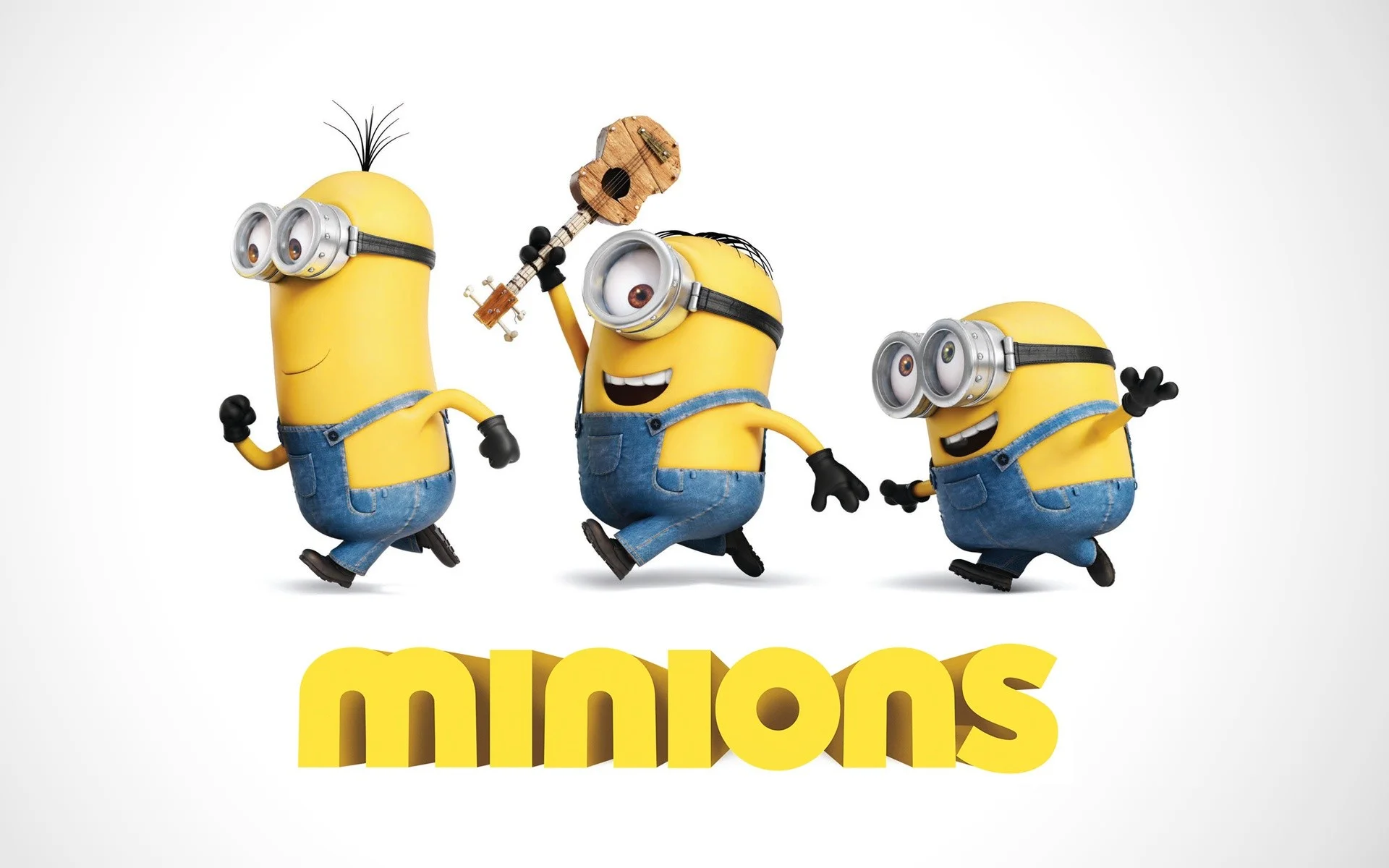 Crazy and funny minions  HD wallpaper