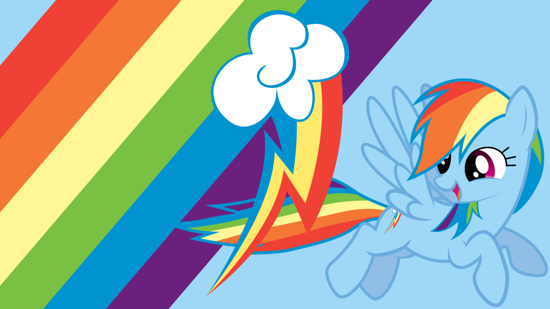 My Little Pony Rainbow Dash Wallpaper WallpaperSafari