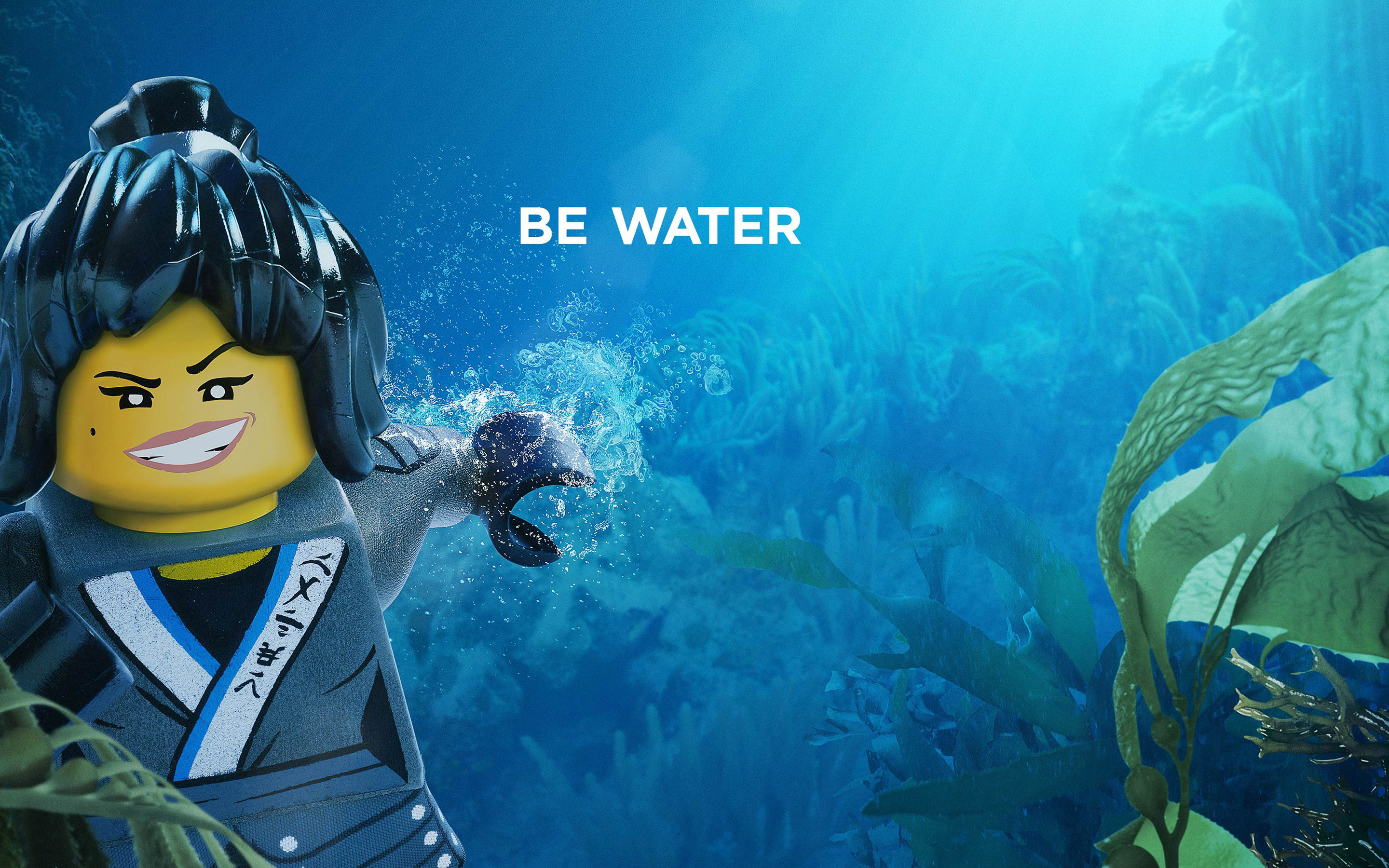 Nya Be Water The Lego Ninjago Movie 2017