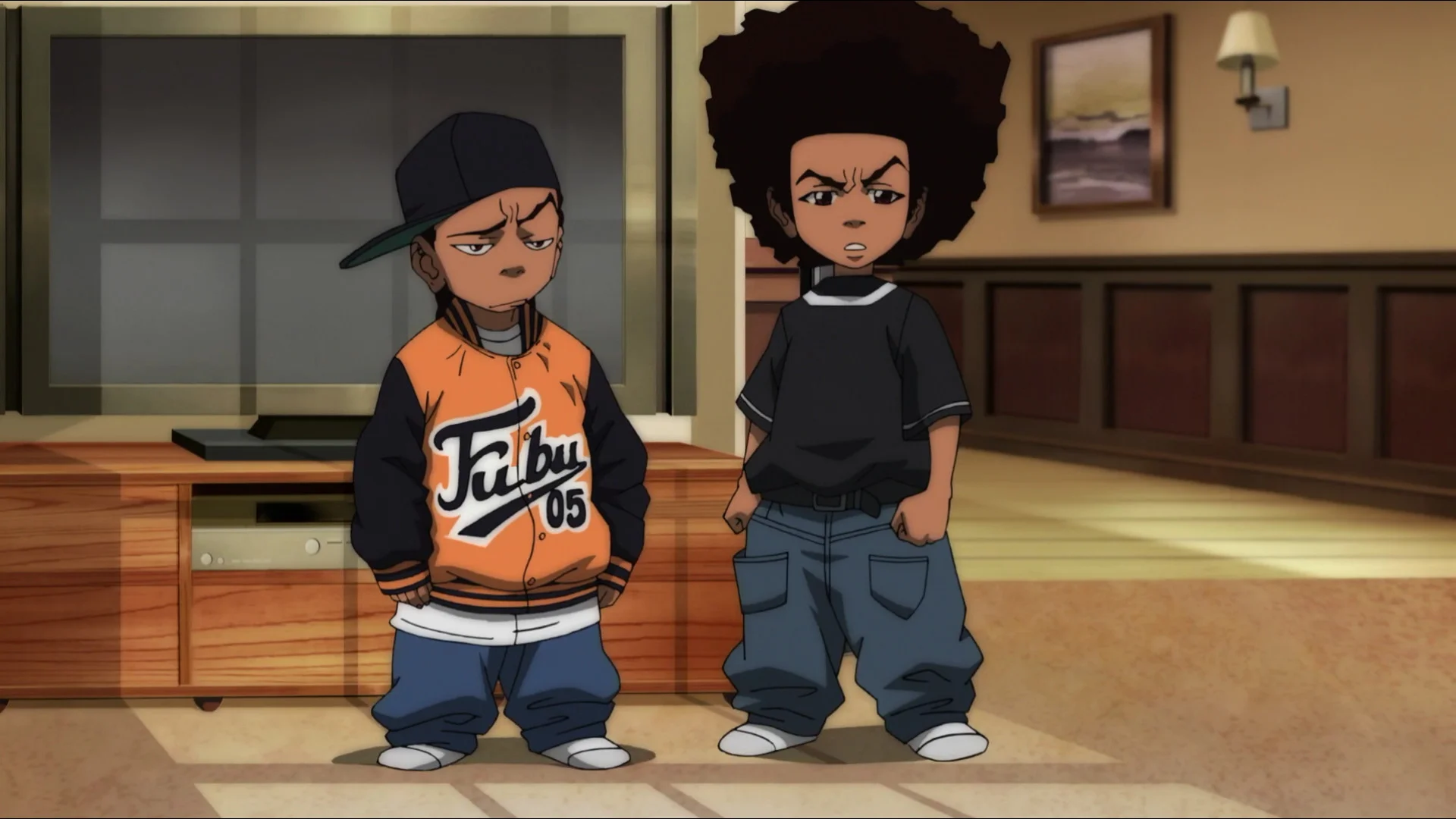 Featured image of post Boondocks Wallpaper Riley And Huey