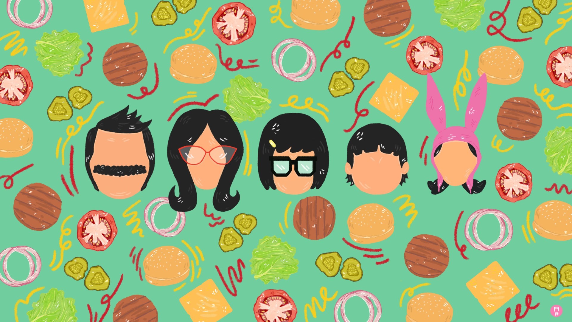 Bobs burgers wallpaper tina