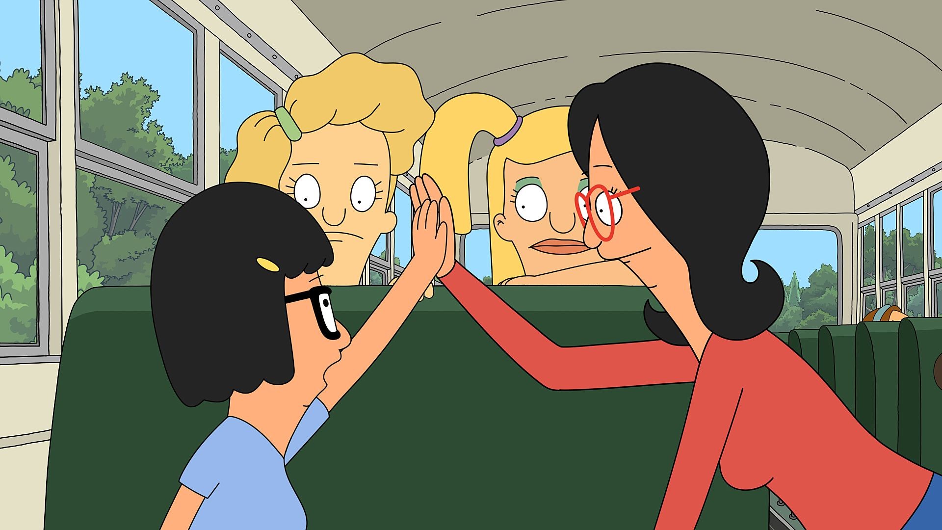 'Bob's Burgers' might be funny, but they still focus on relationships. Tina  and Linda's is one of the most important and one worth looking back on.
