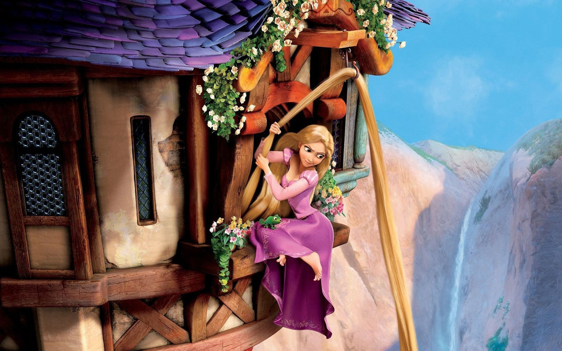Rapunzel Tangled Cartoon Movie Wallpapers