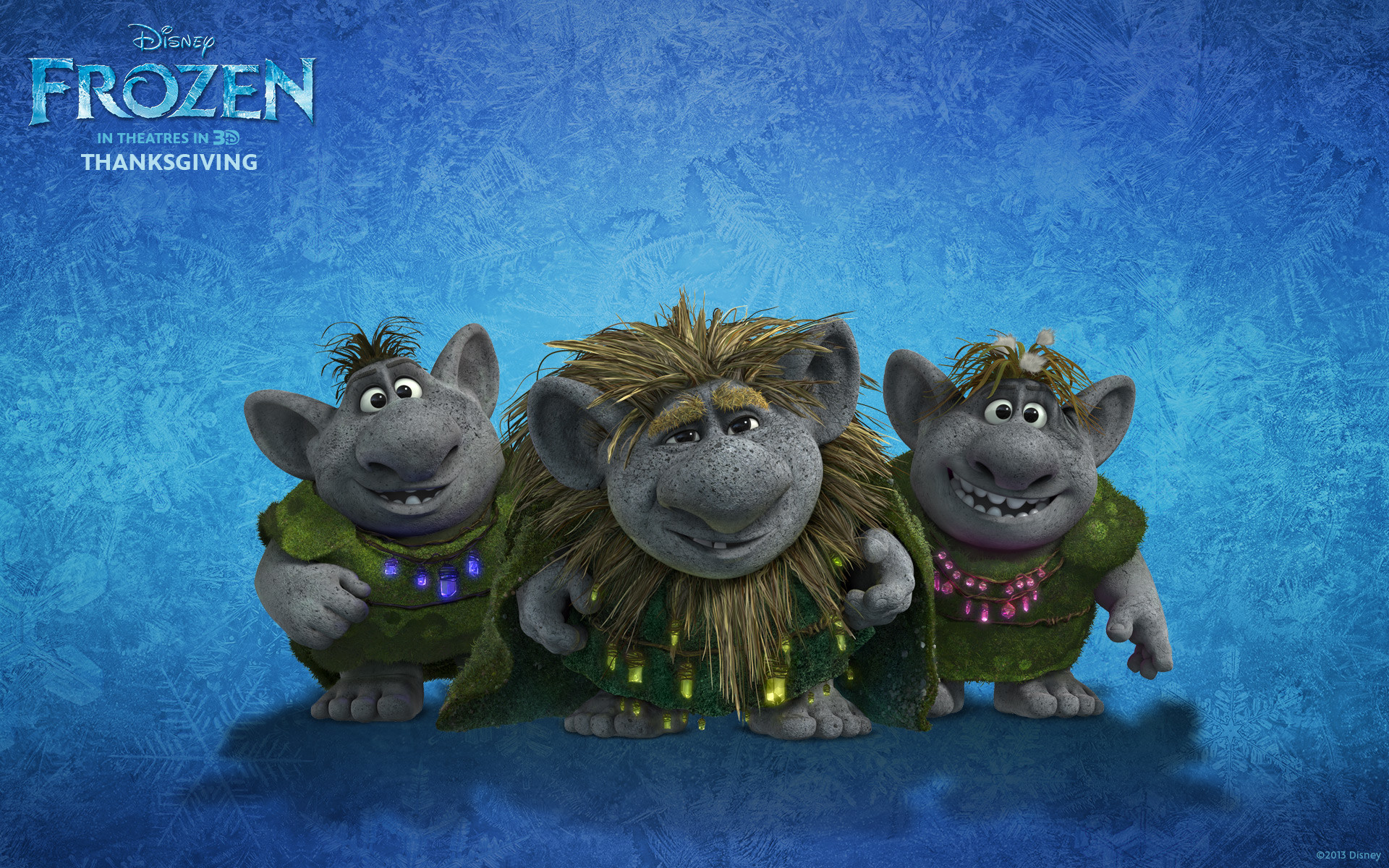 Trolls from Disneys movie Frozen wallpaper