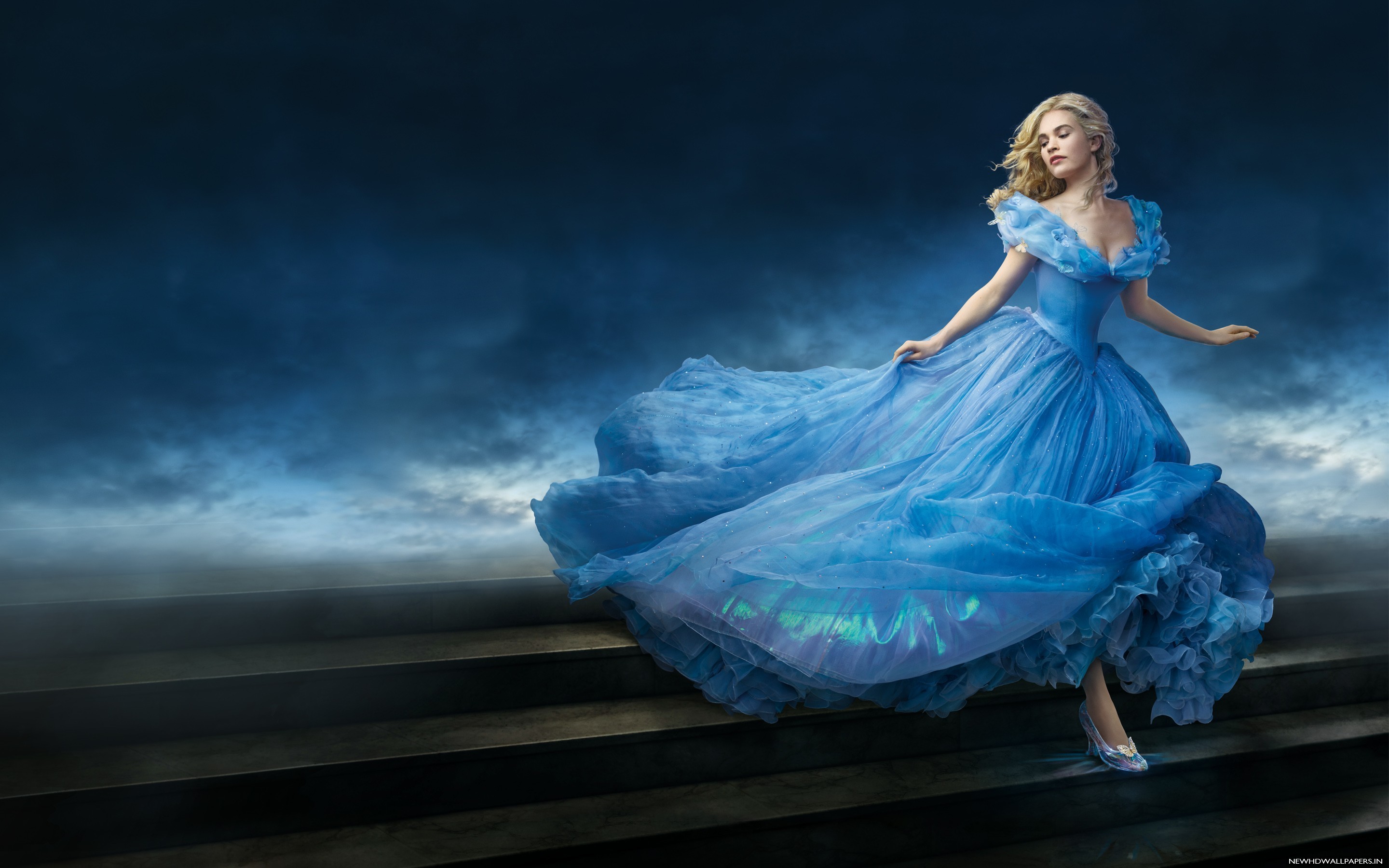 Lily James as Cinderella Movie Wallpaper – New HD Wallpapers