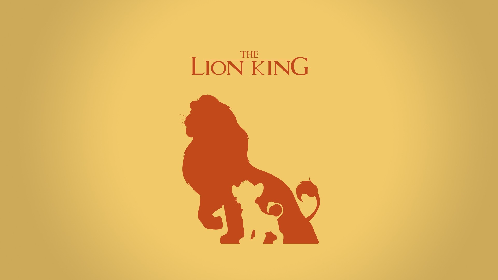 The Lion King Silhouette Disney HD Wallpaper