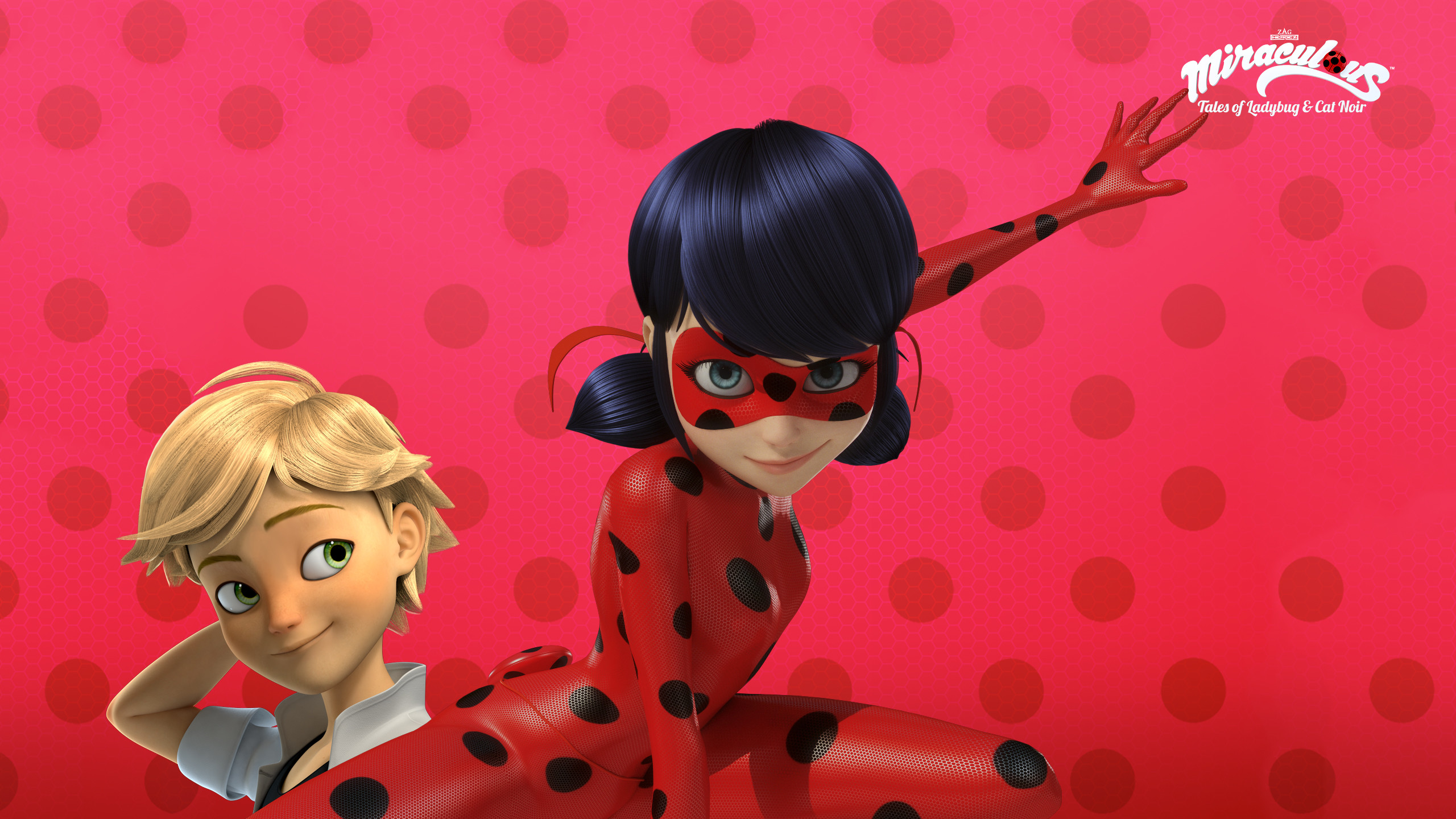 Miraculous Ladybug HD wallpaper with Ladybug and Adrian