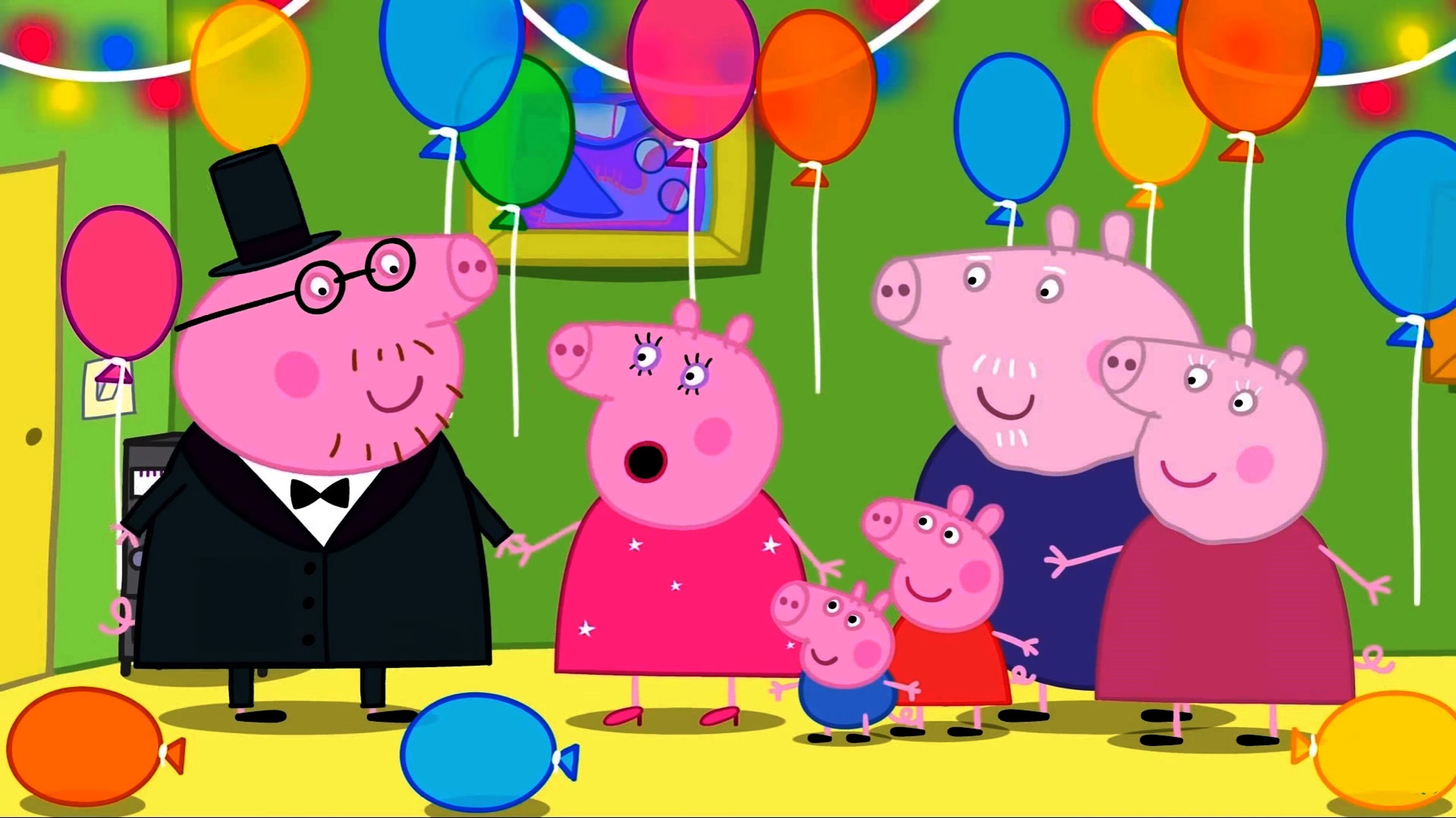 Peppa Pig Coloring Pages for Kids Peppa Pig Coloring Games Peppa Pig daddy pig mummy Birthday day – YouTube
