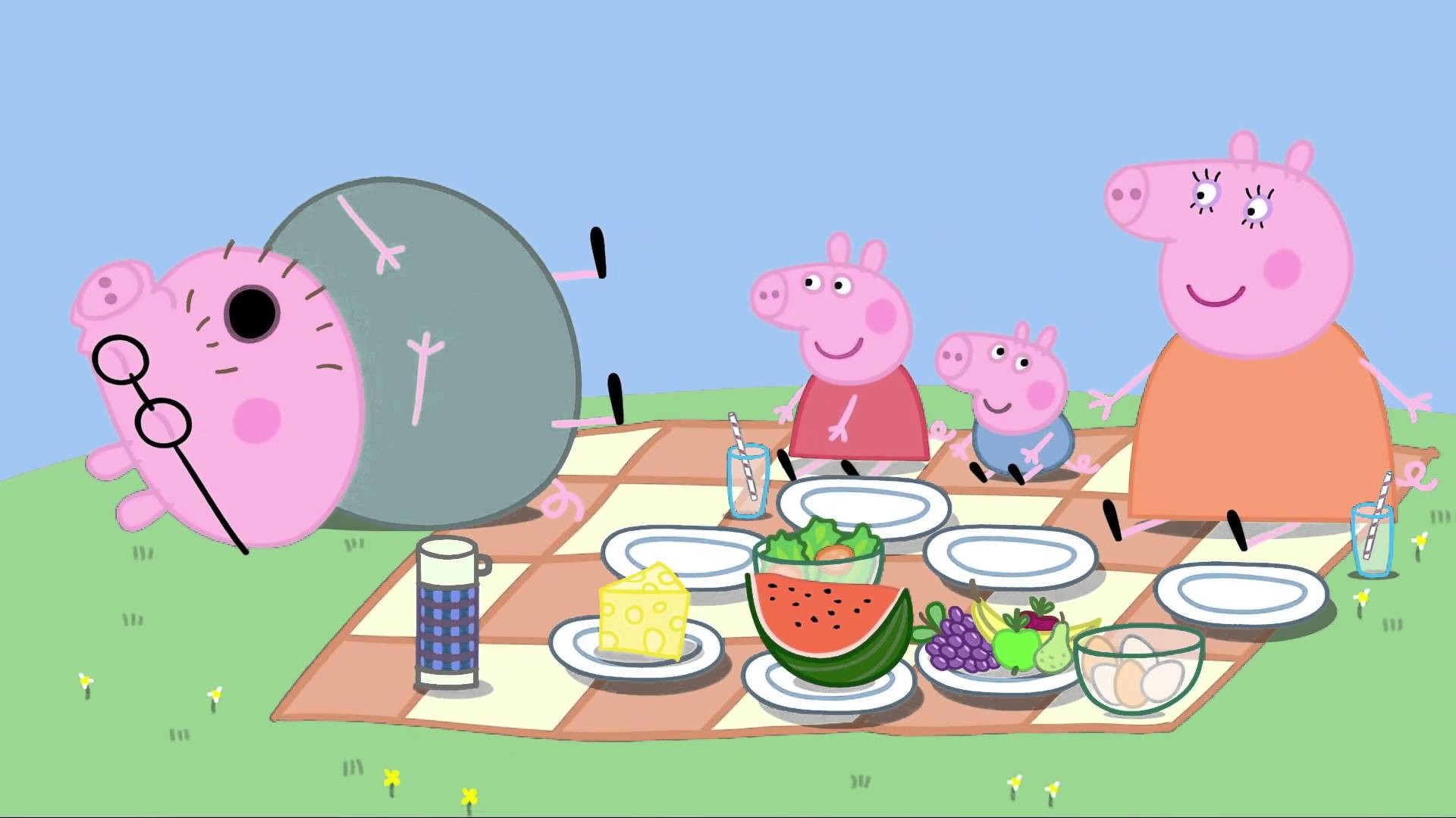 Peppa Pig: Picnic. Cartoons for Kids/Children