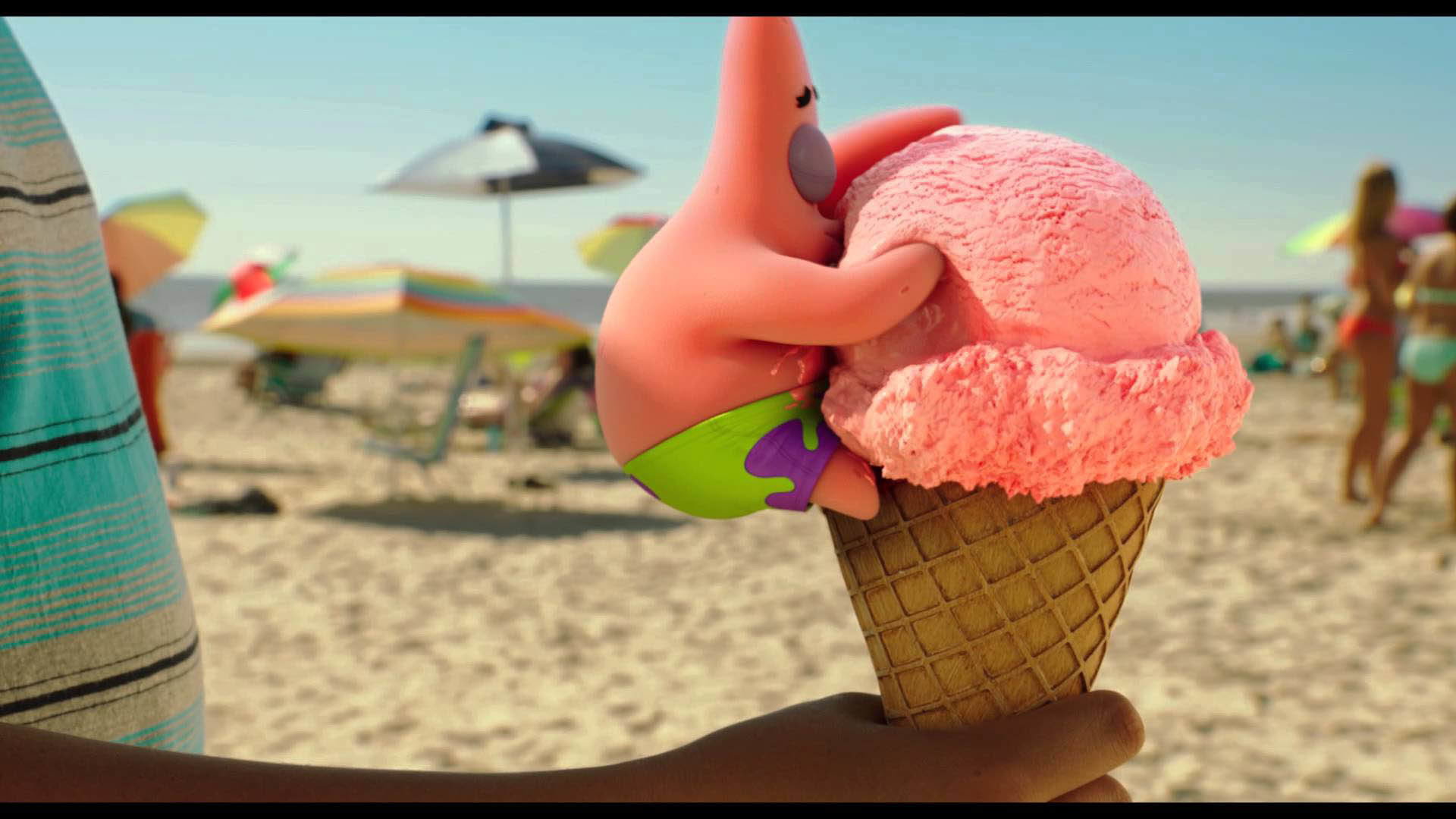 Ice Cream Funny Movie Scene with Patrick Star – The SpongeBob Movie Sponge Out of