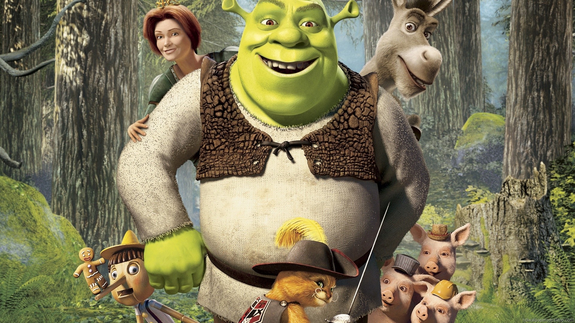 30 Shrek Character HD Wallpapers and Backgrounds