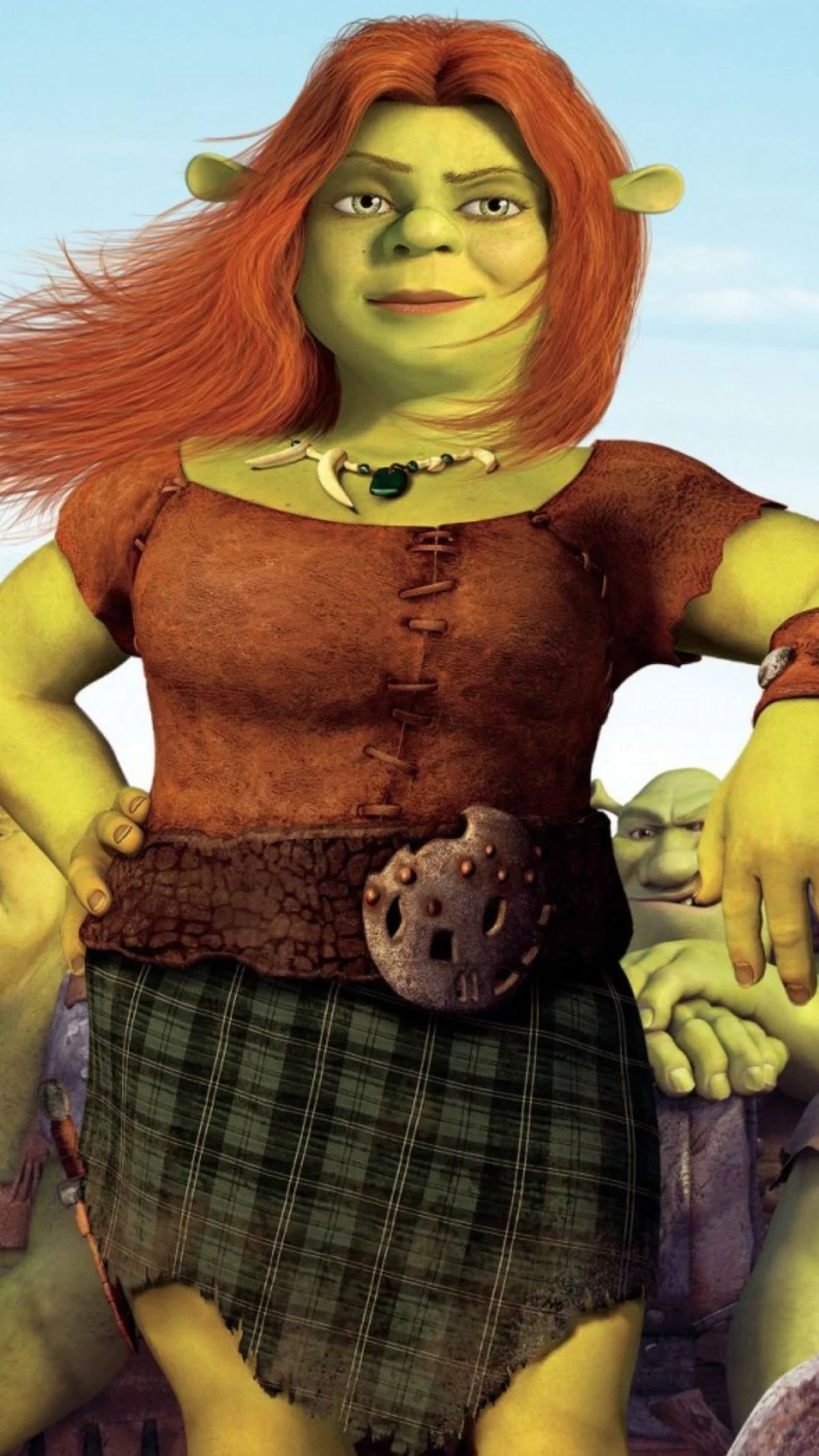 Wallpaper Shrek Forever After Fiona Cartoon