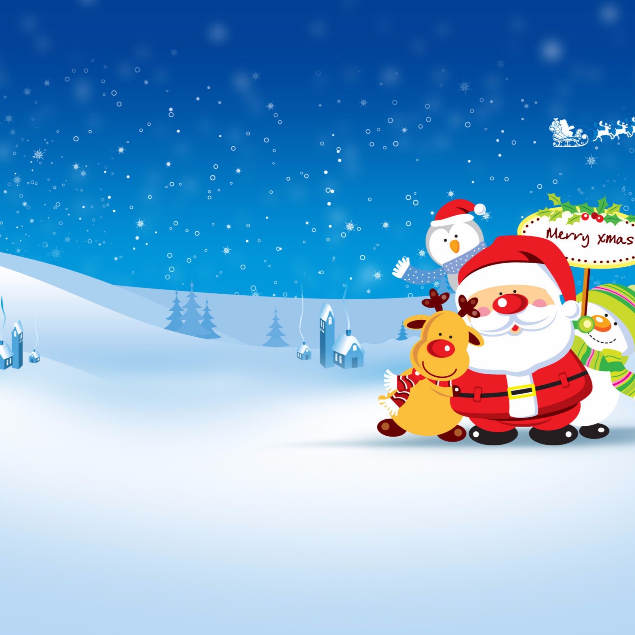 Related to Cartoon Santa 2016 Merry Christmas 4K Wallpaper