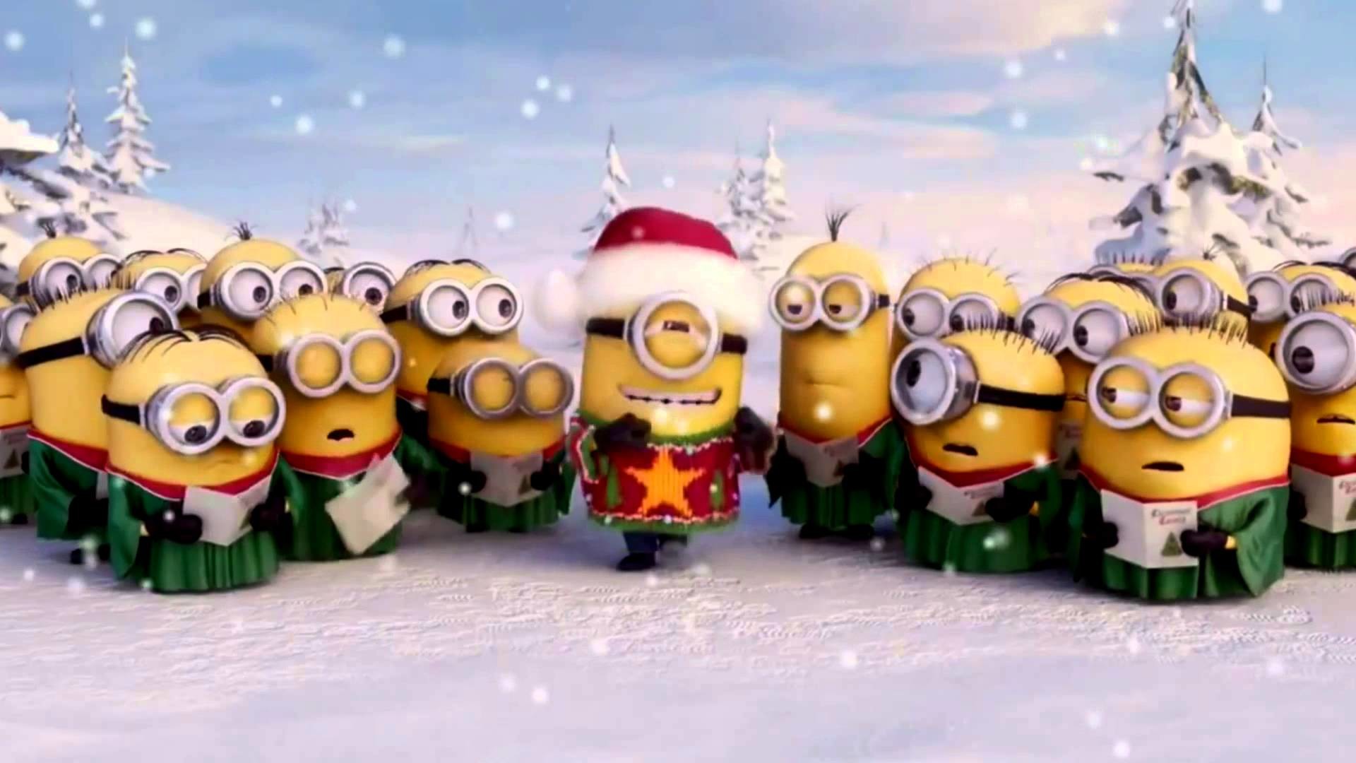 Cute Christmas wallpapers minions Christmas with minions in Suriname – YouTube
