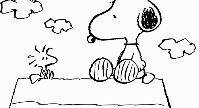 92 Snoopy And Woodstock