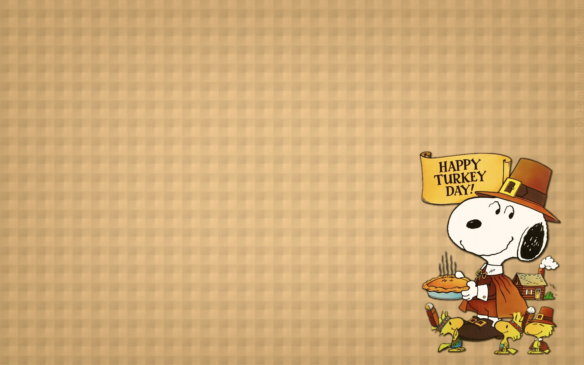 Snoopy thanksgiving backgrounds