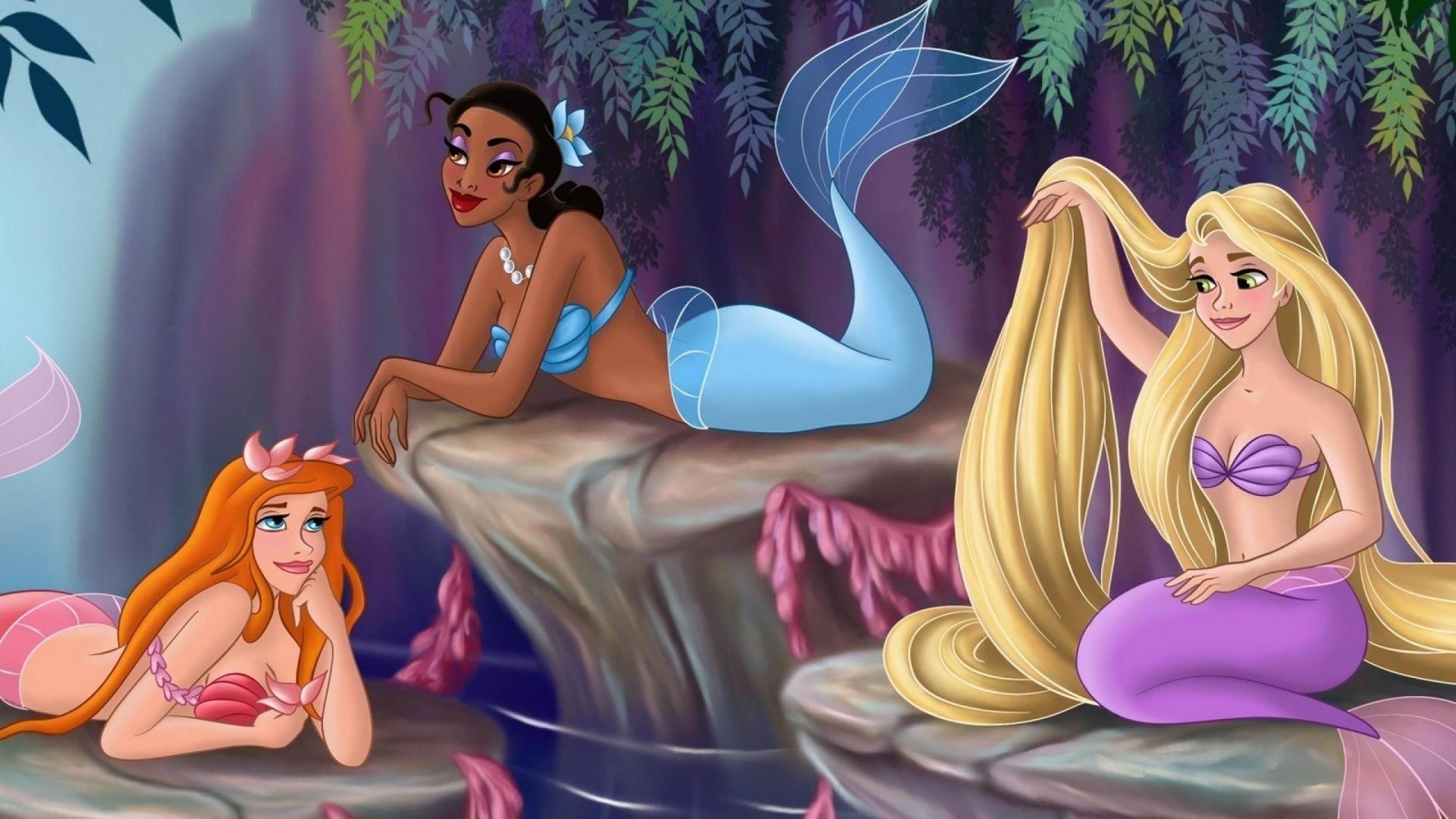 Walt Disney Mermaid Princess HD Wallpaper