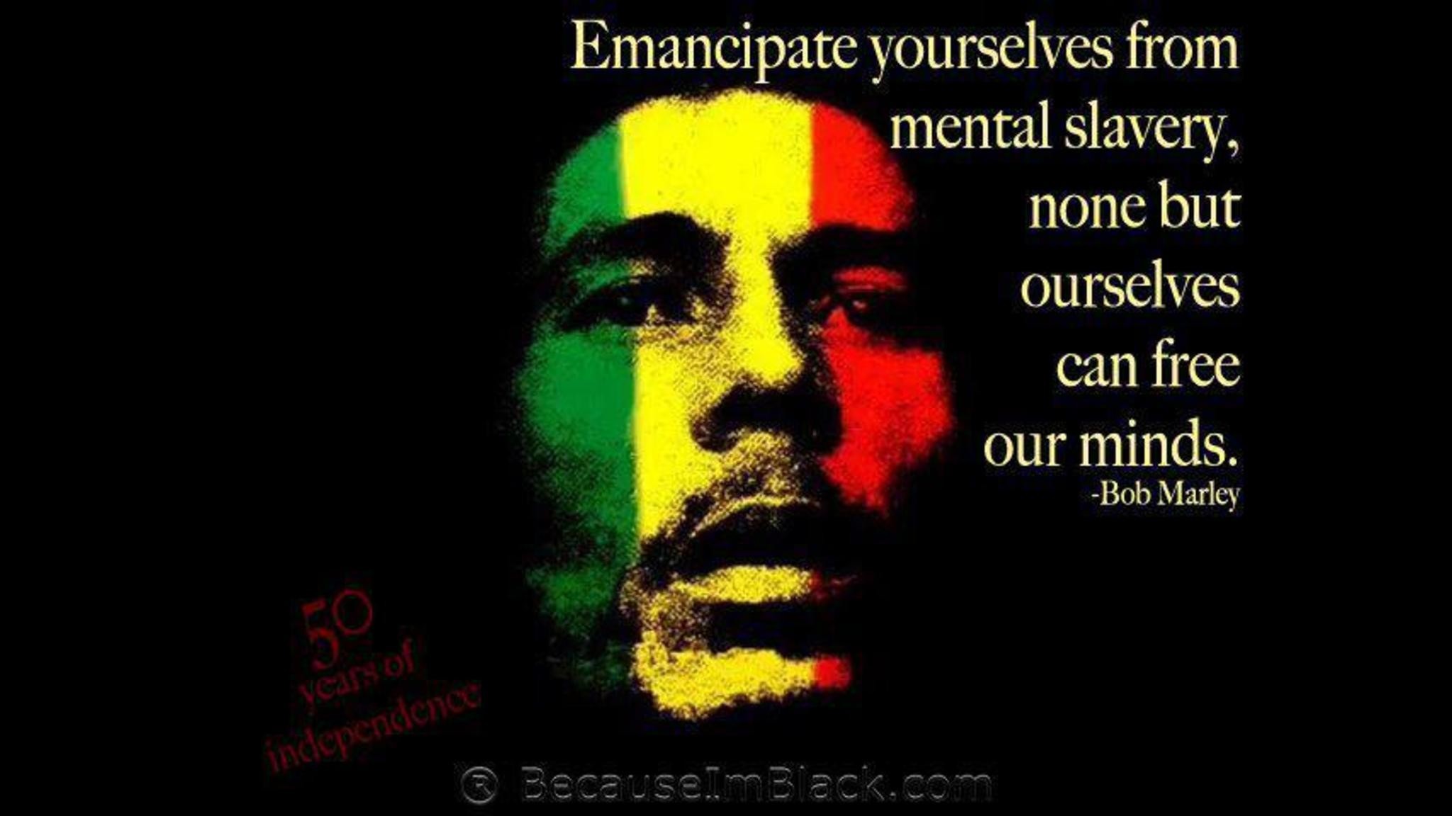 Bob Marley Quotes Wallpaper HD Free | SmaData.com