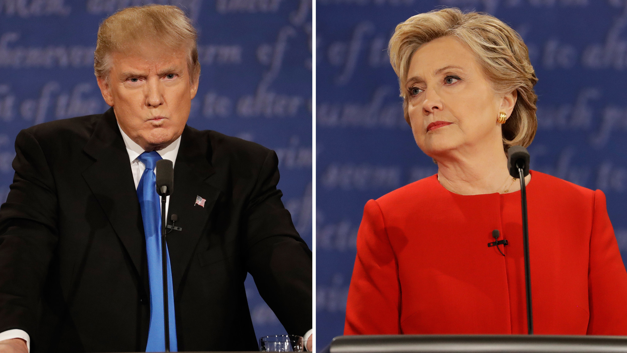 Clinton and Trump clash over their pasts and their plans in ferocious opening presidential debate – LA Times