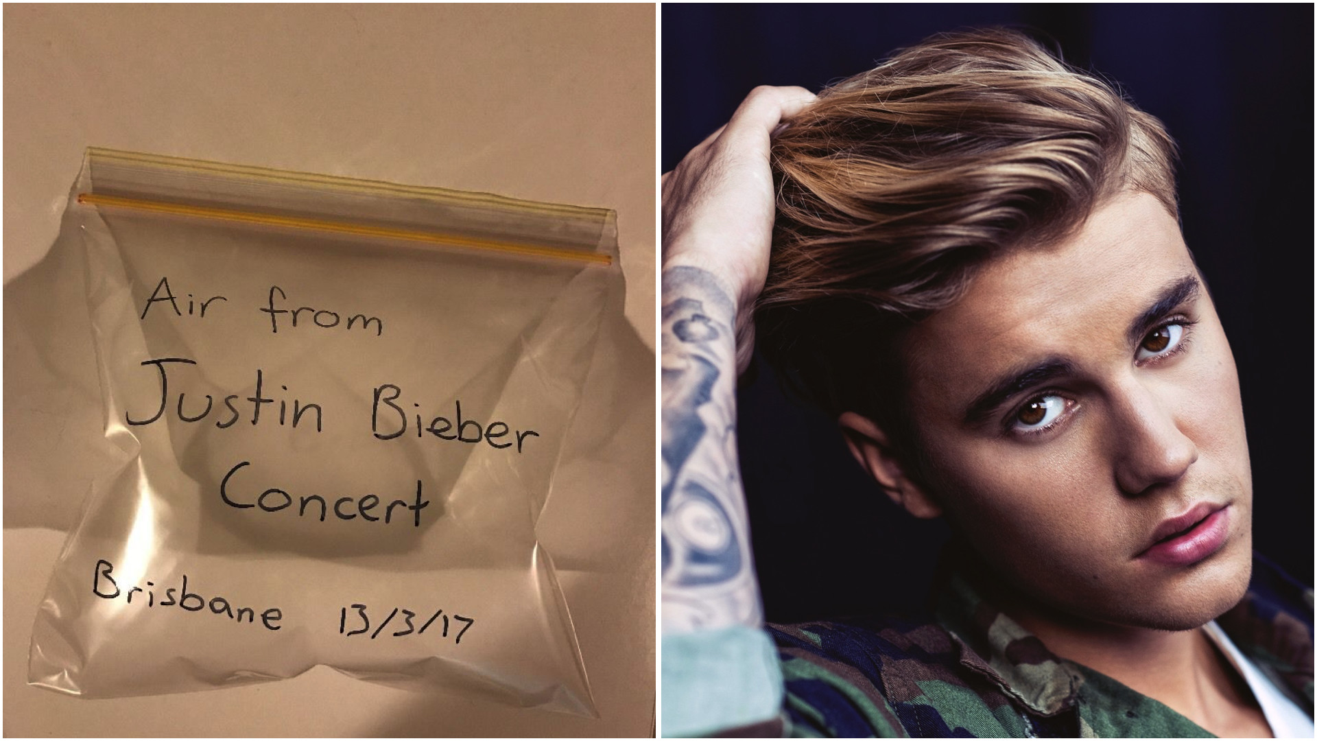 People Are Selling Air From Justin Biebers Aussie Tour On eBay Now – Music Feeds