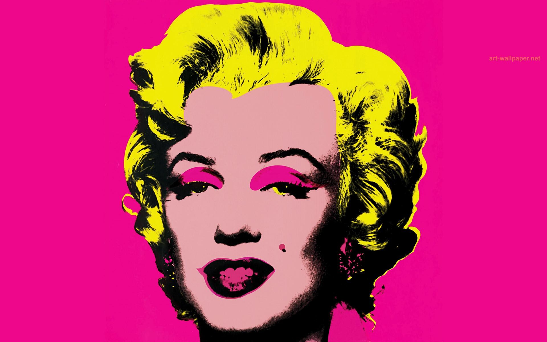 Marilyn Monroe Pop Art Wallpaper