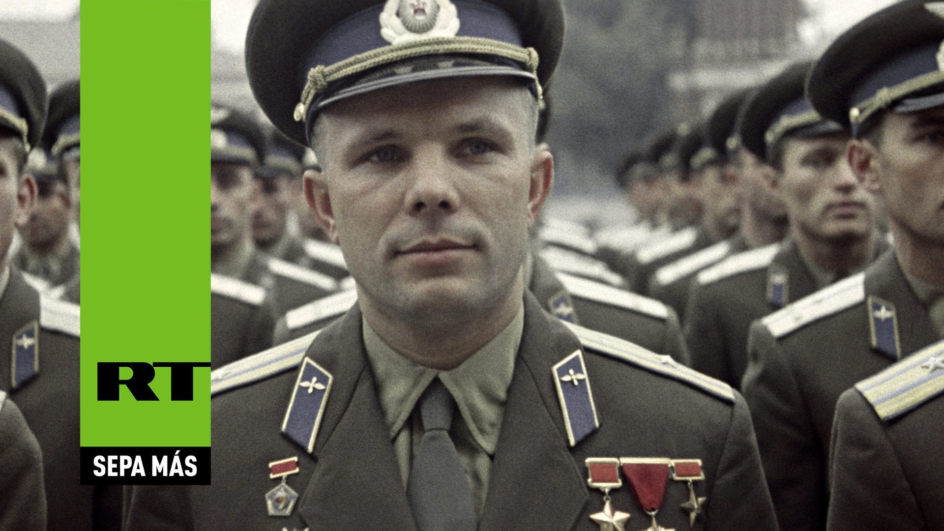 Inauguran en Buenos Aires un busto del primer cosmonauta ruso, Yuri Gagarin