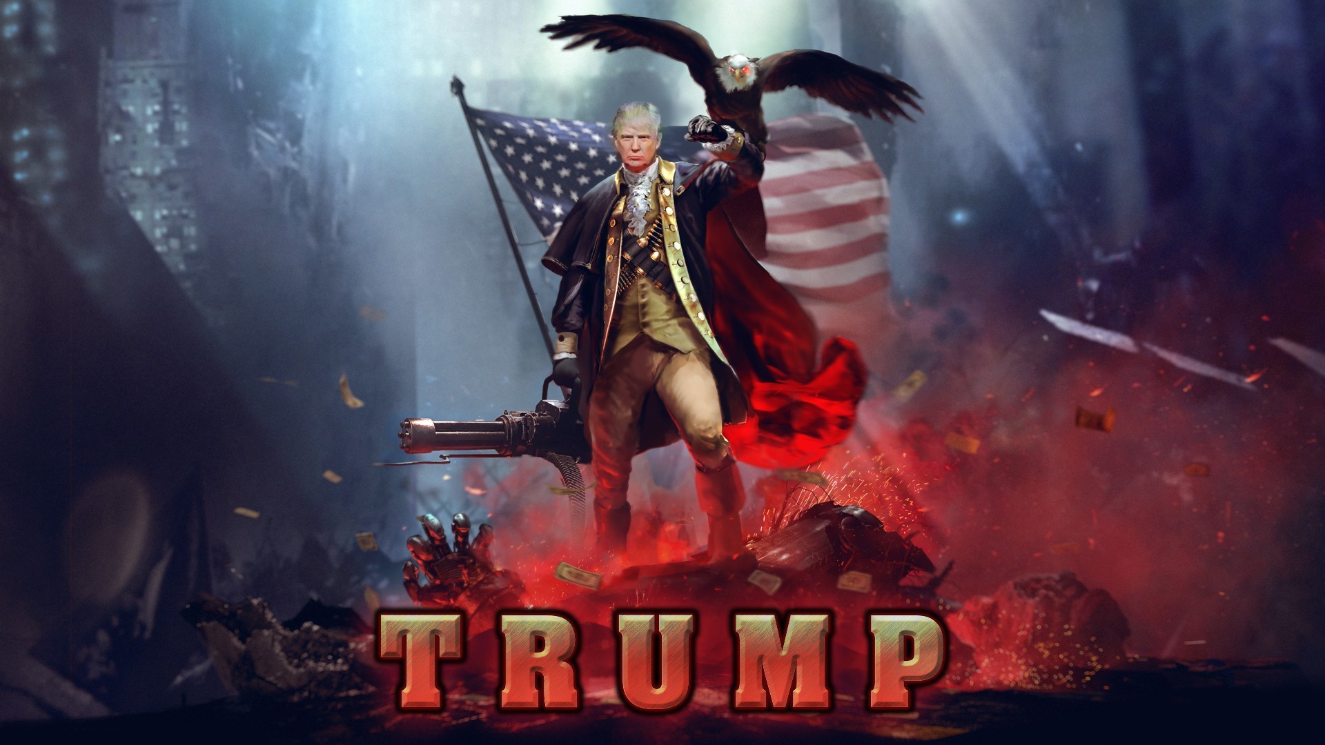 Patriotic Trump